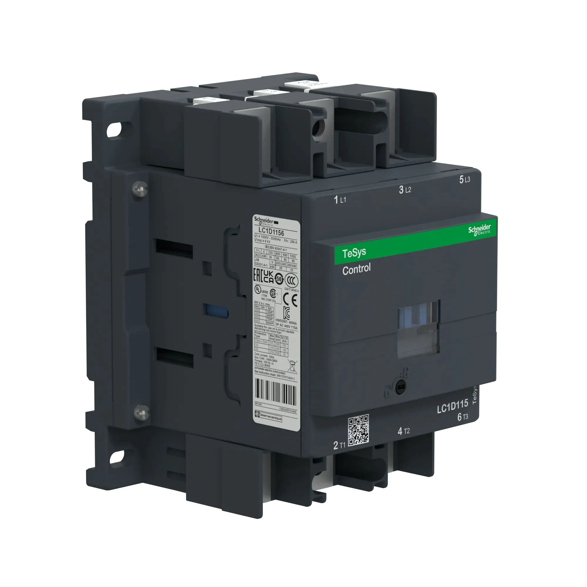 LC1D1156M7 - Square D - Contactor - Image 2