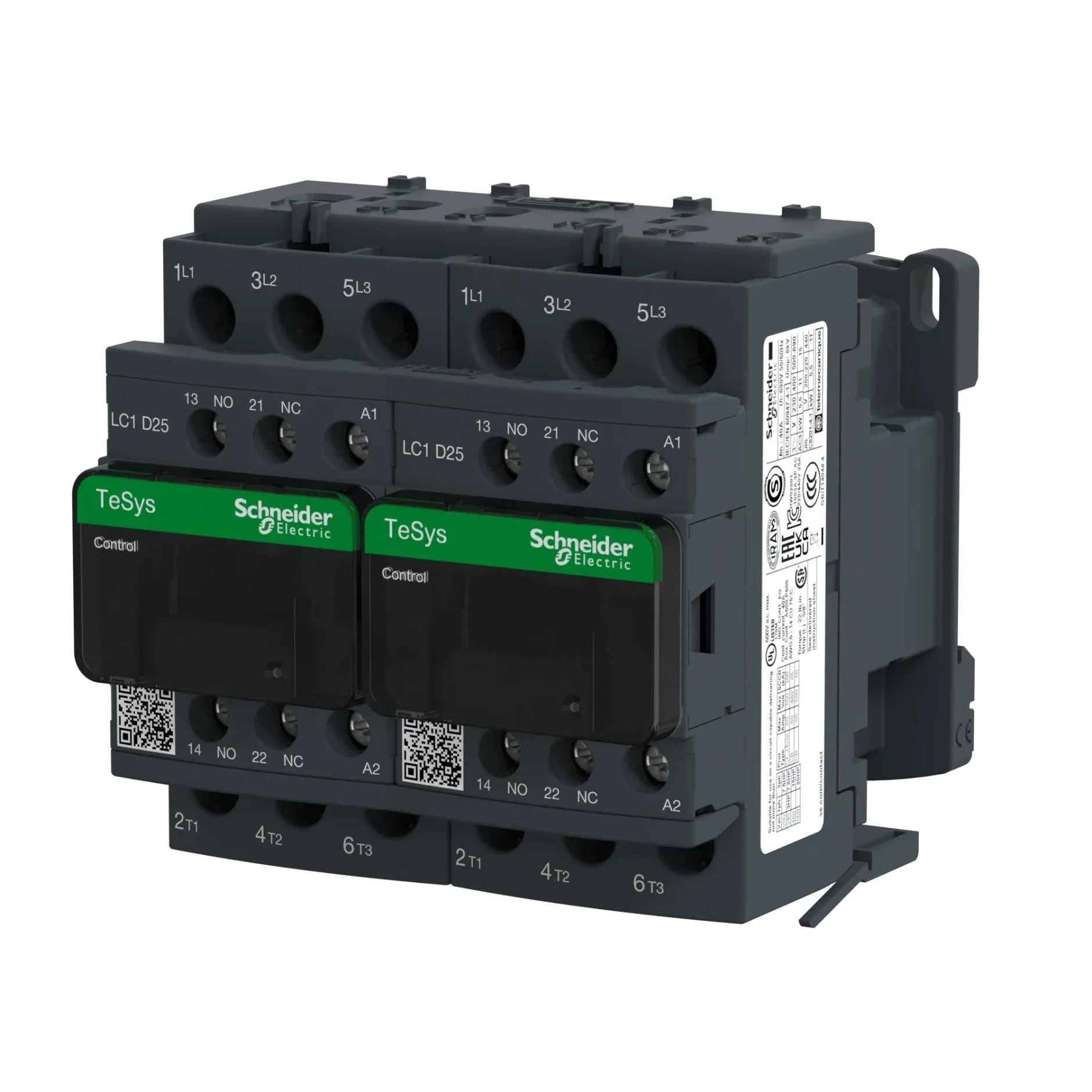 LC2D25B7 - Square D - Contactor - Image 4