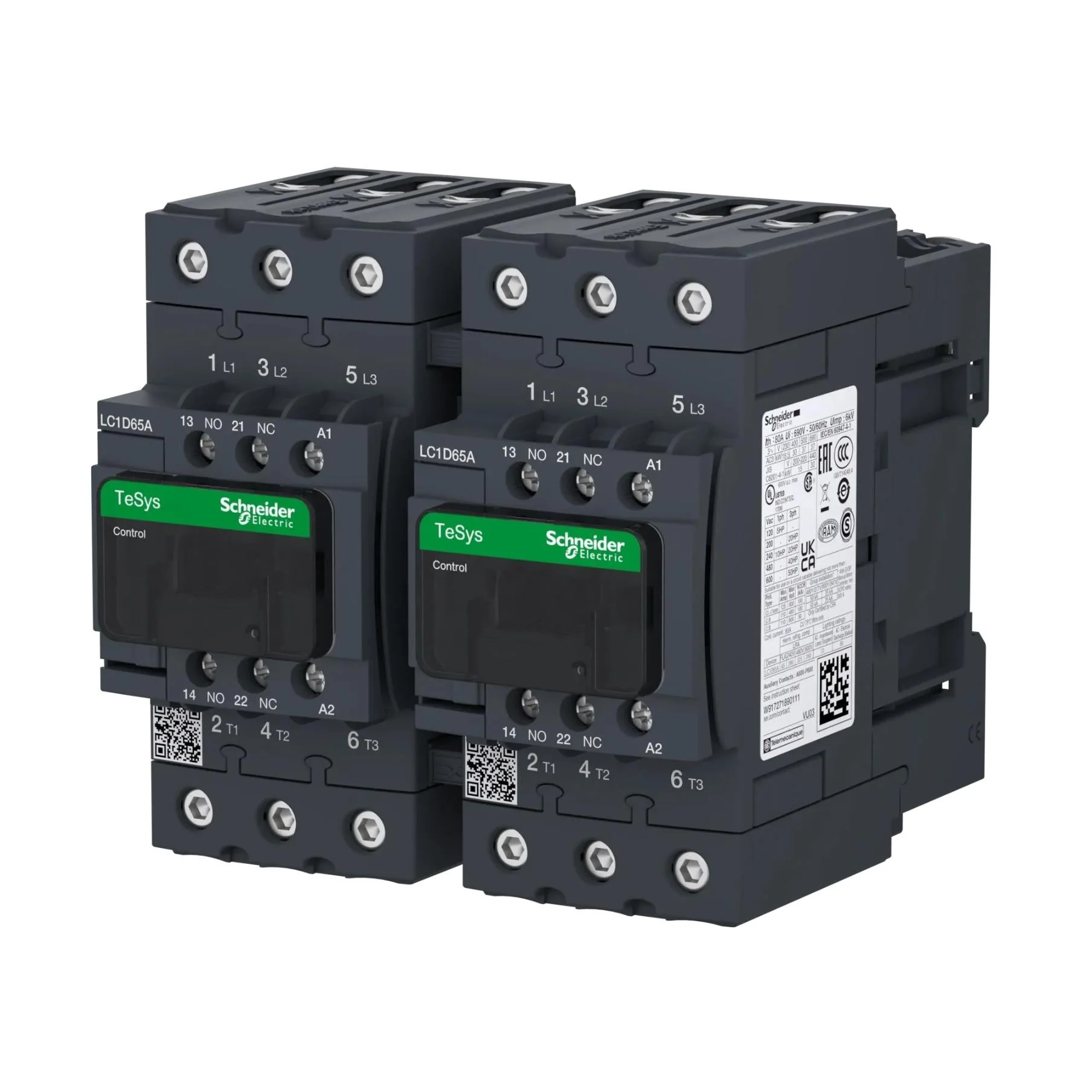 LC2D65AG7 - Square D - Contactor - Image 3