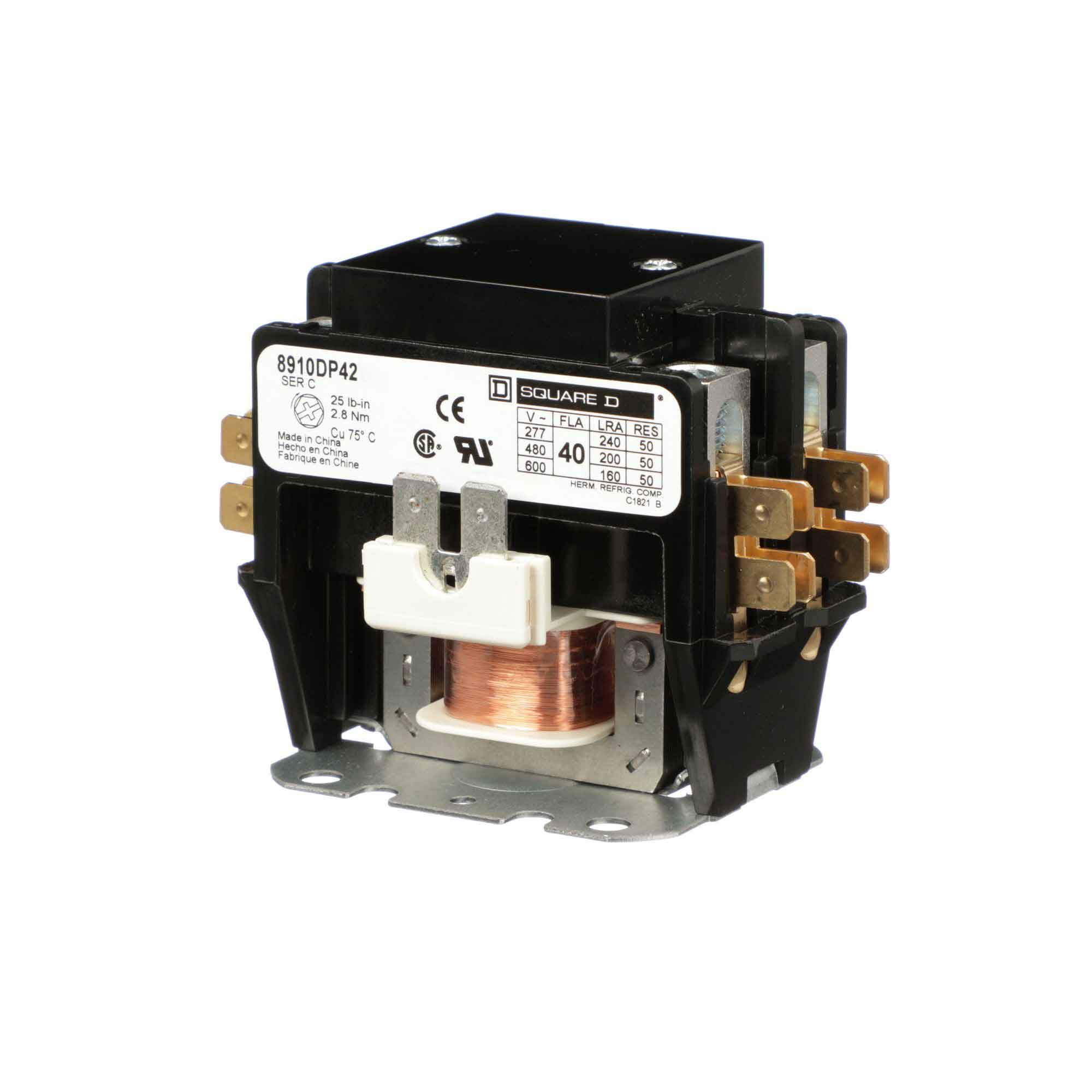 8910DP42V09 - Square D - Definite Purpose Contactor - Image 3