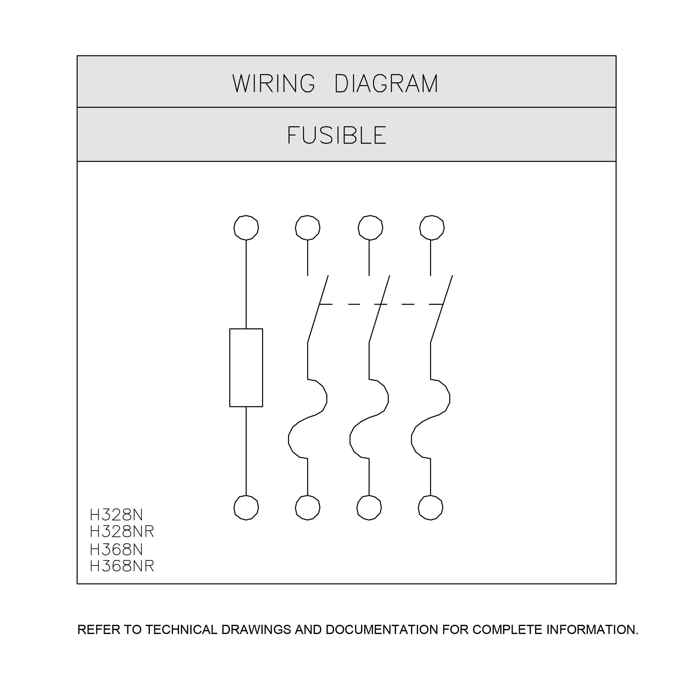 H368NR - Square D - Disconnect and Safety Switch - Image 6