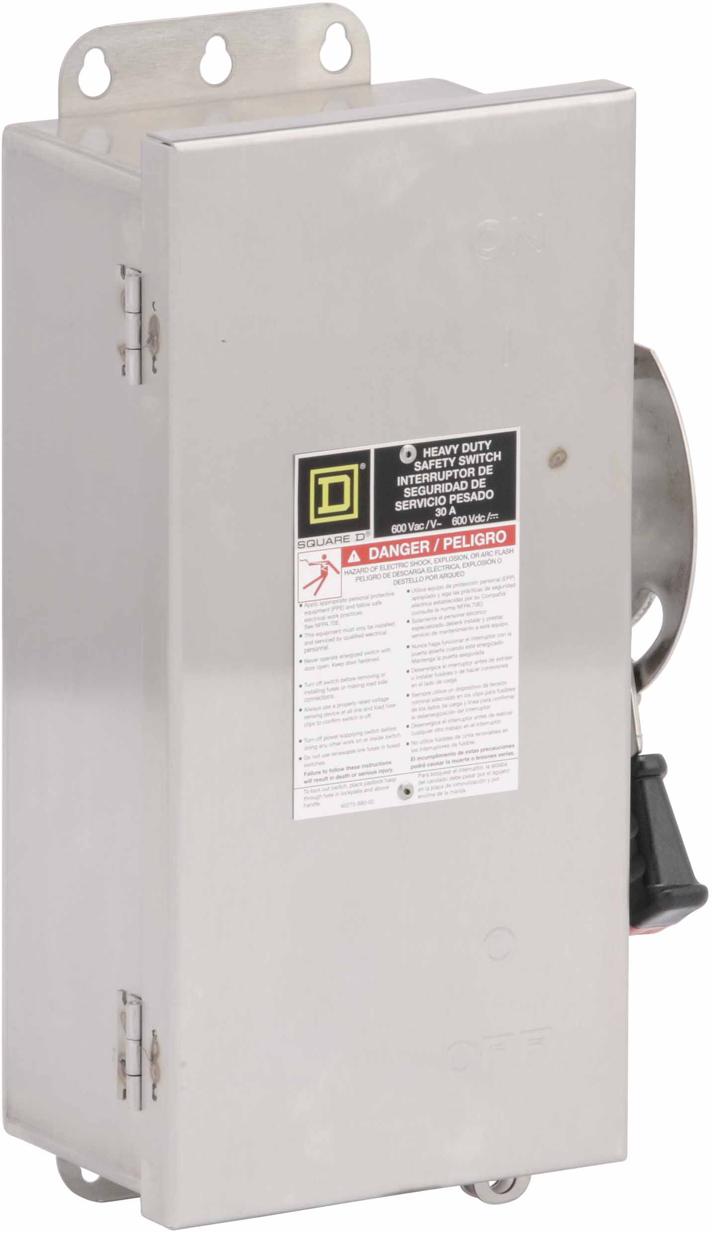 HU361DS - Square D - Disconnect and Safety Switch - Image 2