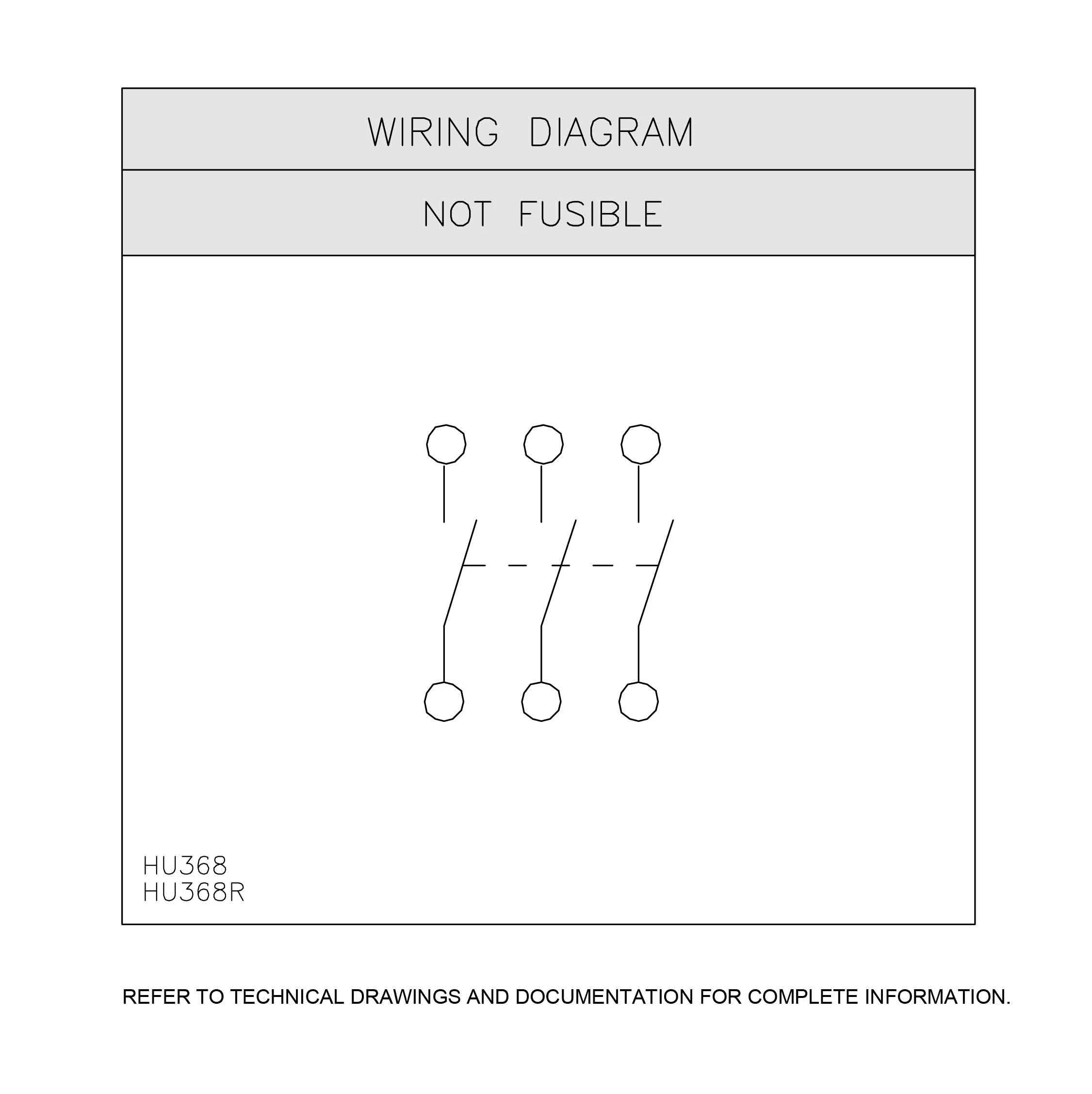 HU368 - Square D - Disconnect and Safety Switch - Image 3