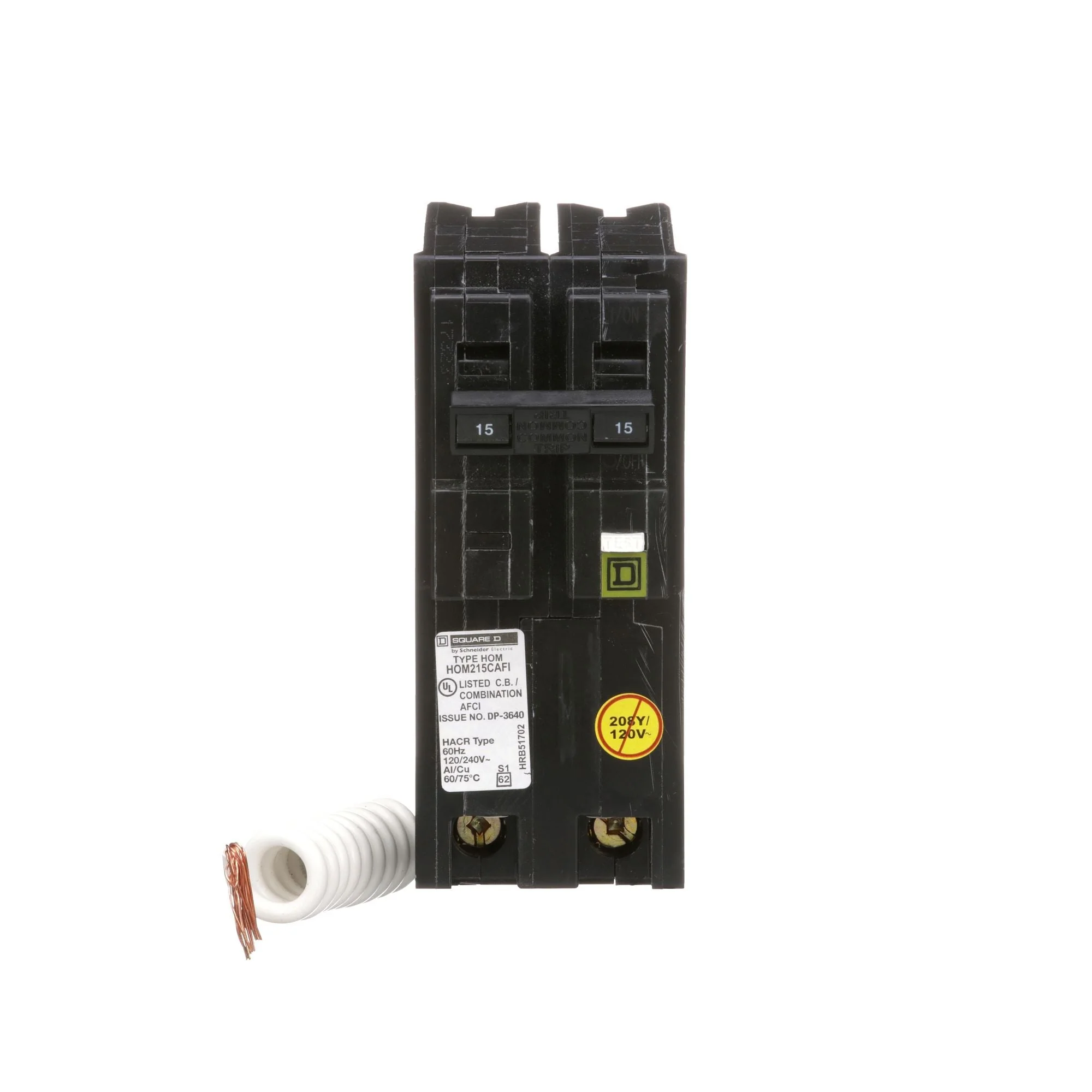 HOM215CAFI - Square D Homeline - Arc Fault (AFCI) Circuit Breaker