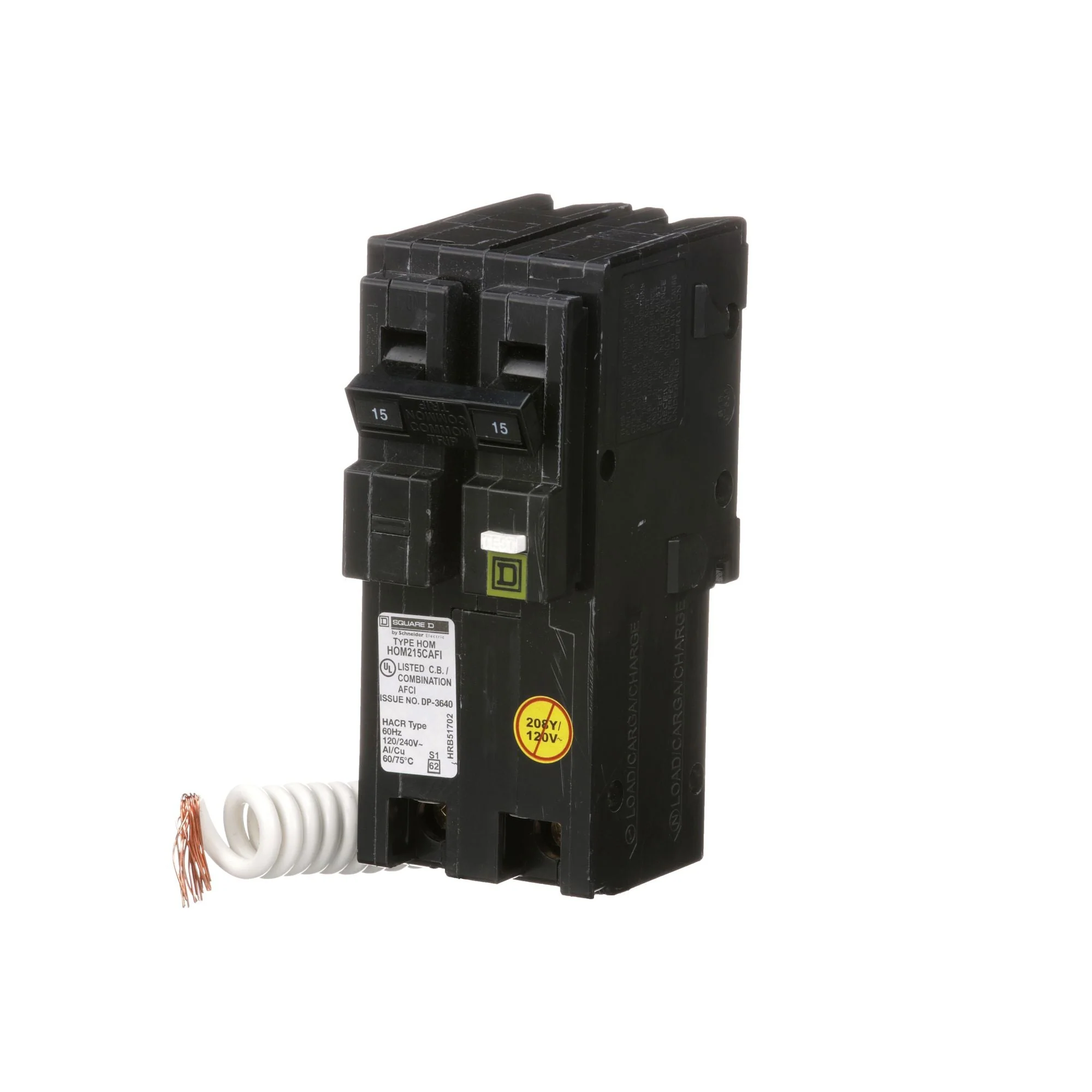 HOM215CAFICP - Square D Homeline - Arc Fault (AFCI) Circuit Breaker - Image 3