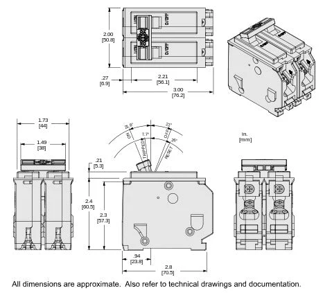 HOM215CP - Square D Homeline - Circuit Breaker - Image 5