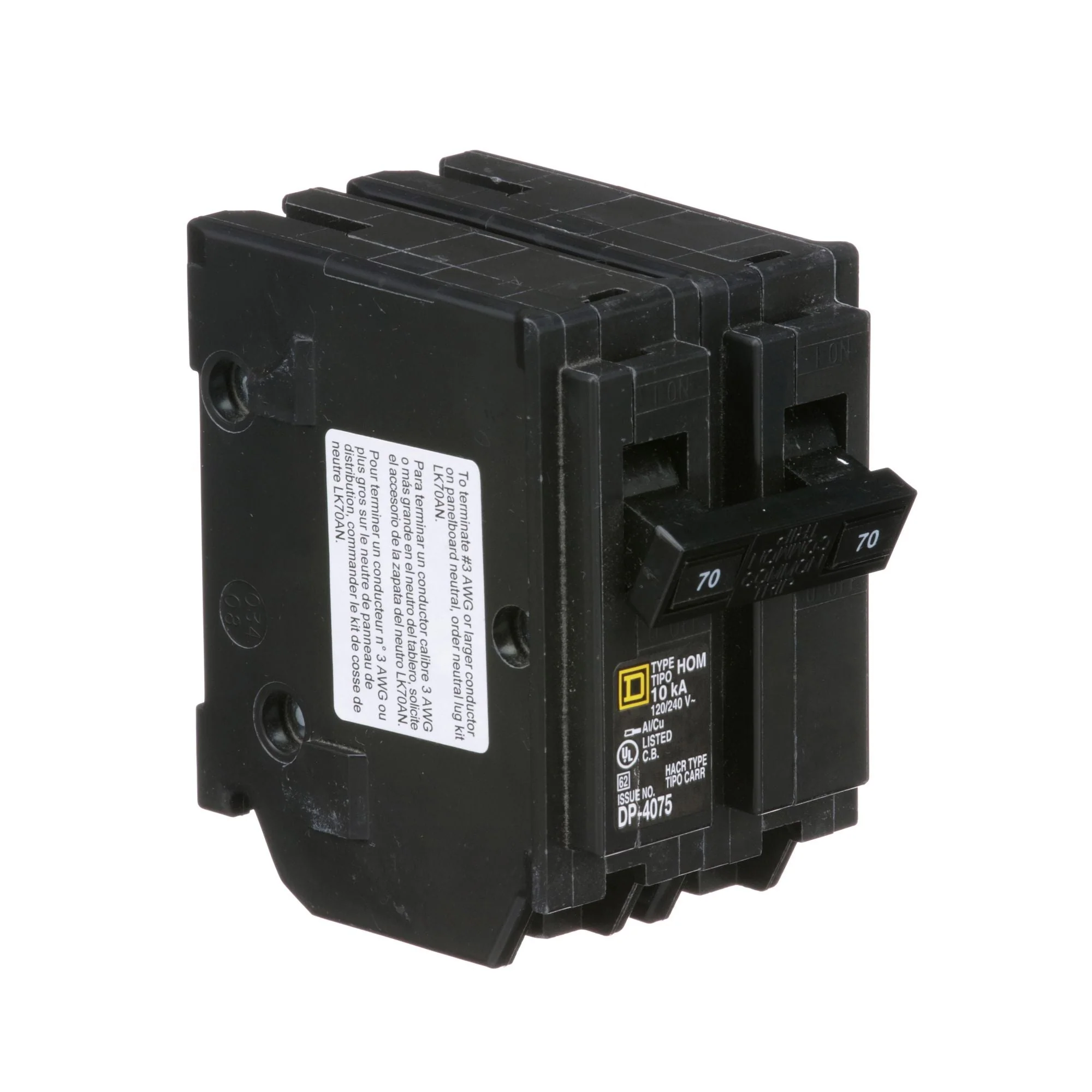 HOM270CP - Square D Homeline - Circuit Breaker - Image 2
