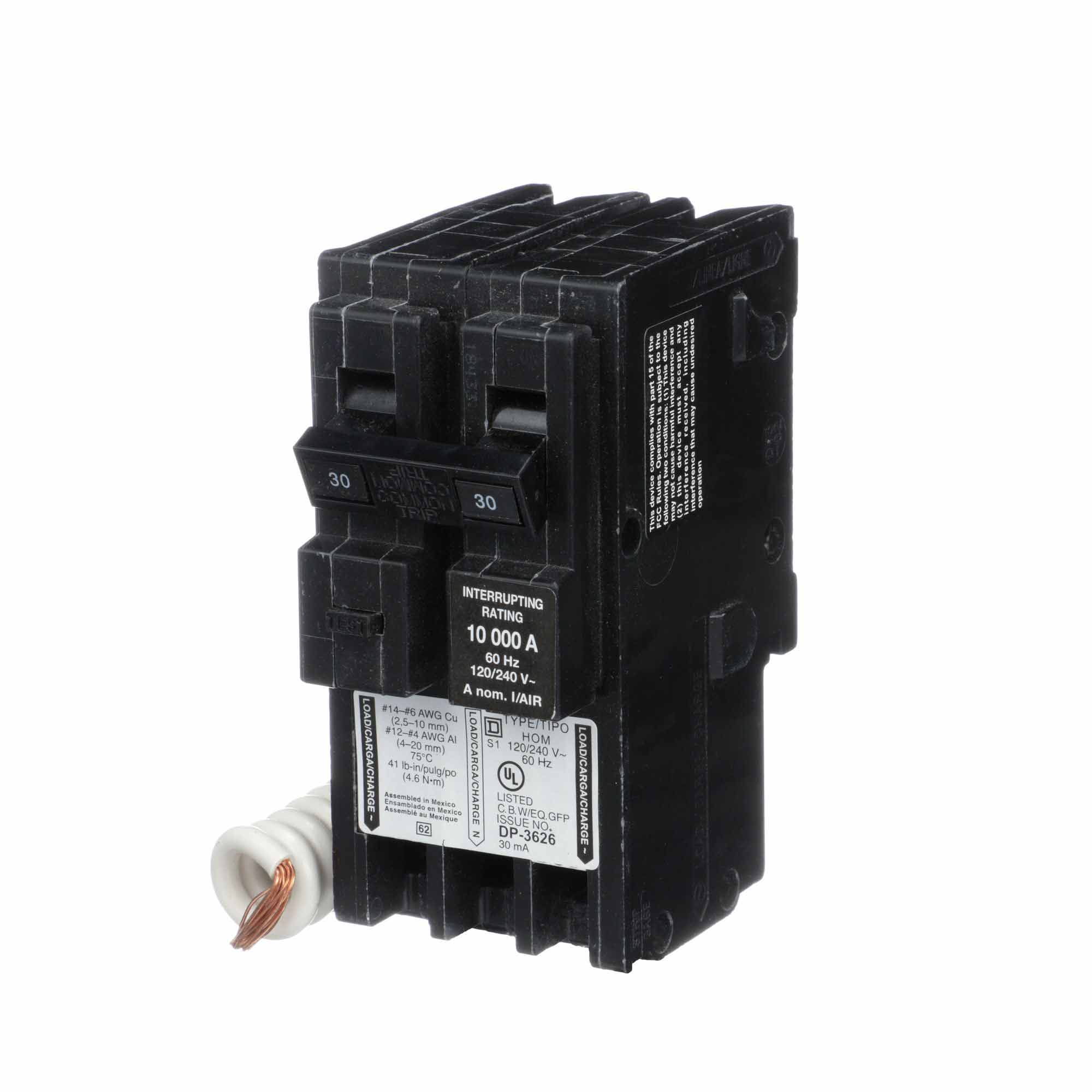 HOM230EPD - Square D Homeline - GFEP Breaker - Image 3