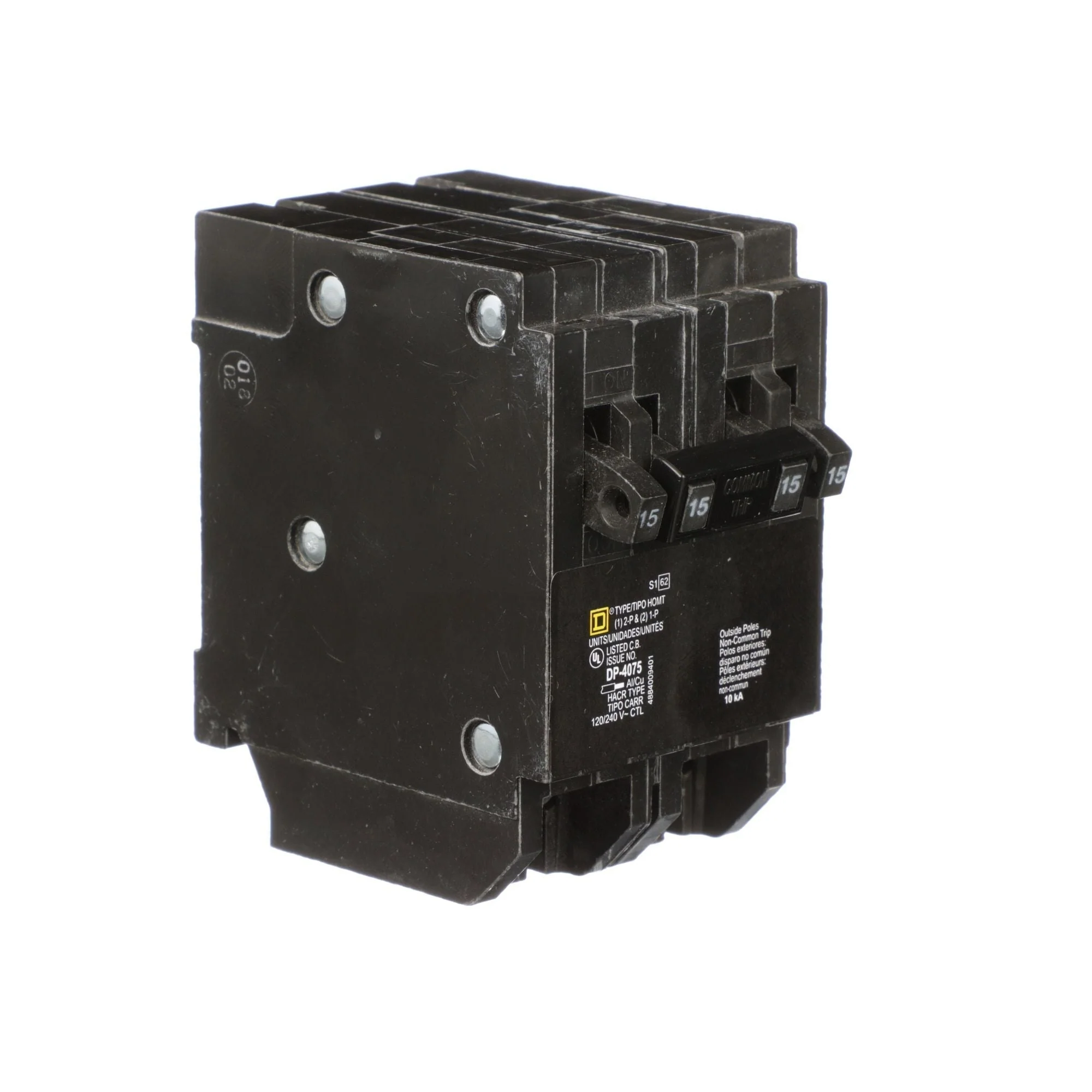 HOMT1515215CP - Square D Homeline - Quad Circuit Breaker - Image 2