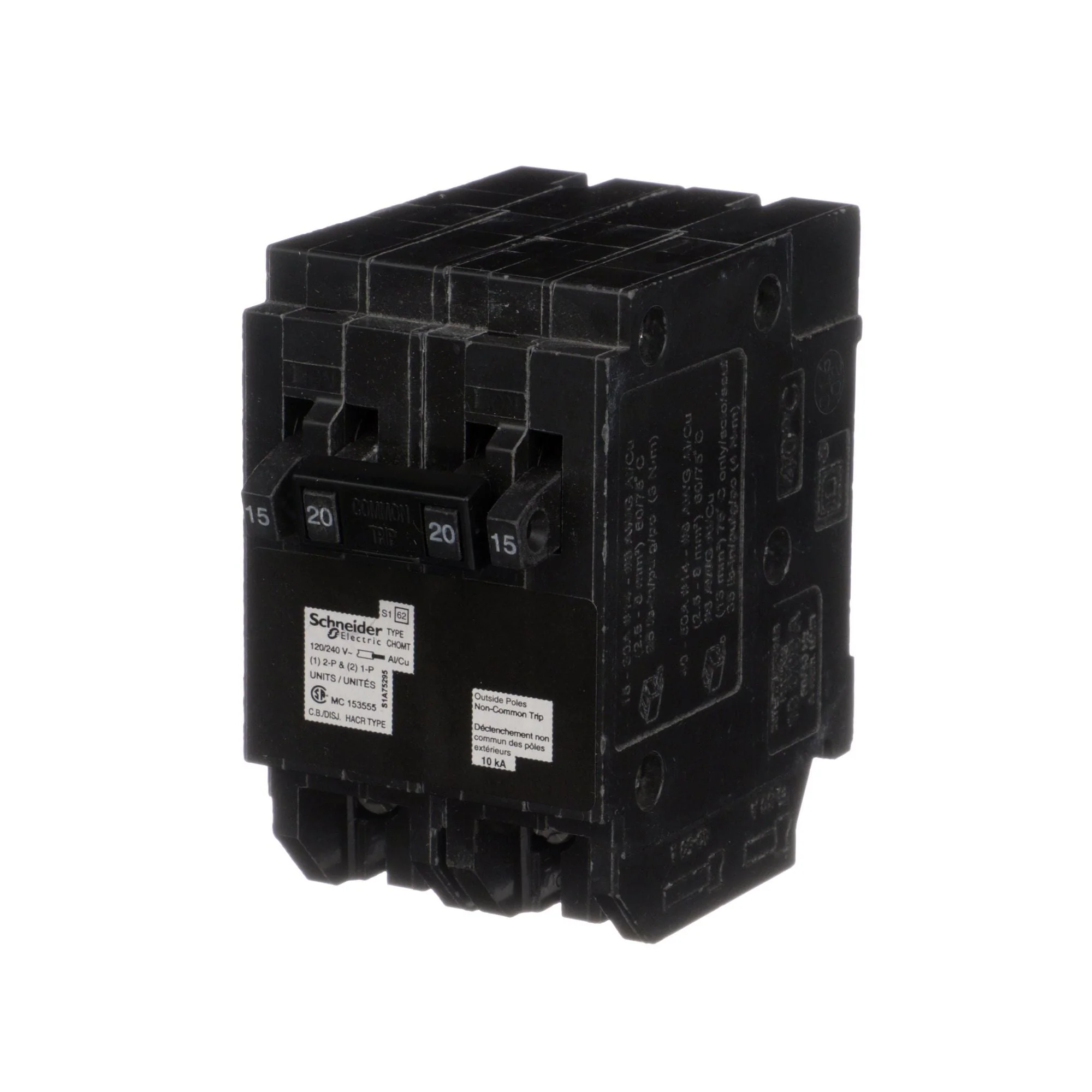 HOMT1515220CP - Square D Homeline - Quad Circuit Breaker - Image 3