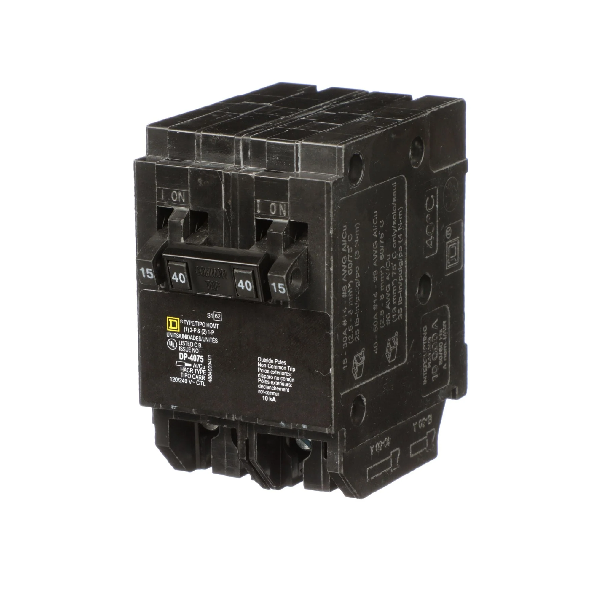 HOMT1515240CP - Square D Homeline - Quad Circuit Breaker - Image 3