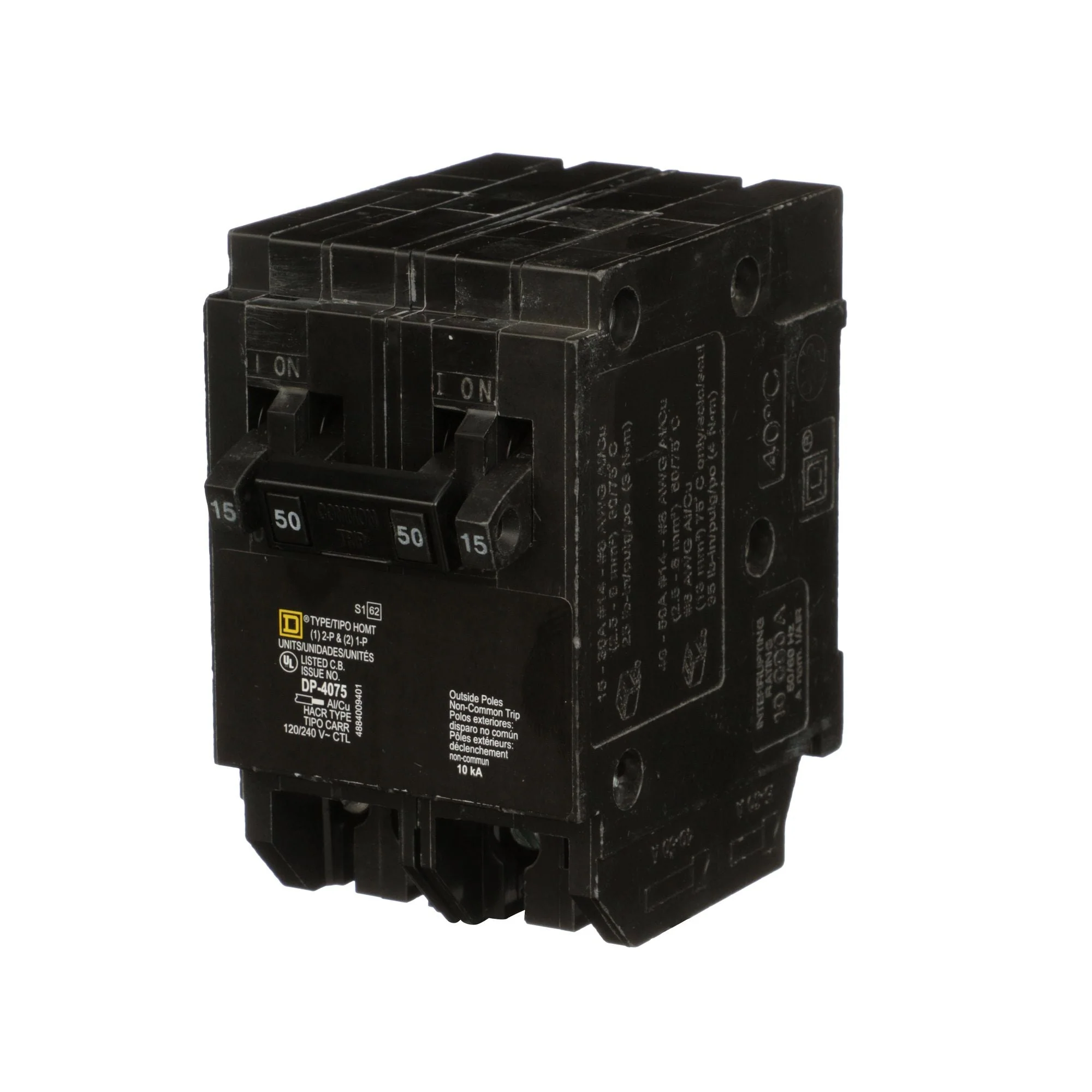 HOMT1515250CP - Square D Homeline - Quad Circuit Breaker - Image 3