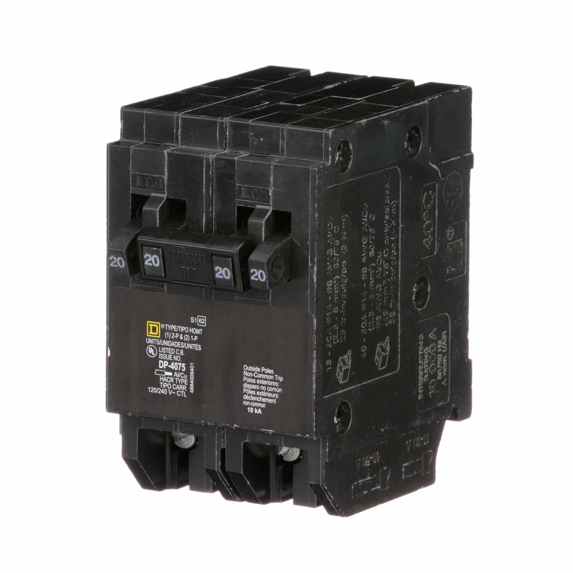 HOMT2020220CP - Square D Homeline - Quad Circuit Breaker - Image 3