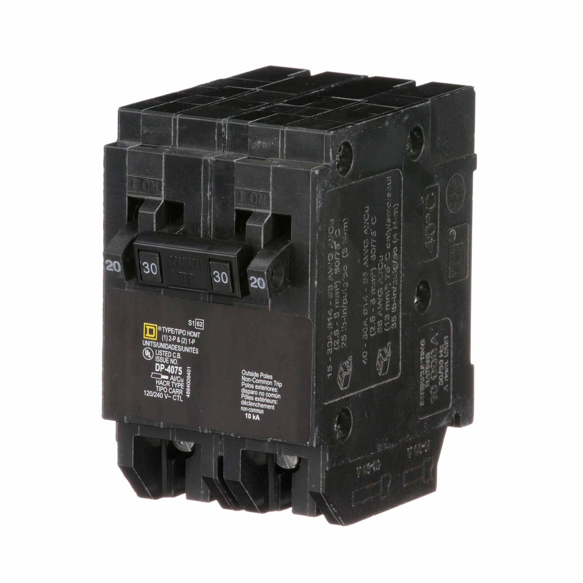 HOMT2020230 - Square D Homeline - Quad Circuit Breaker - Image 3