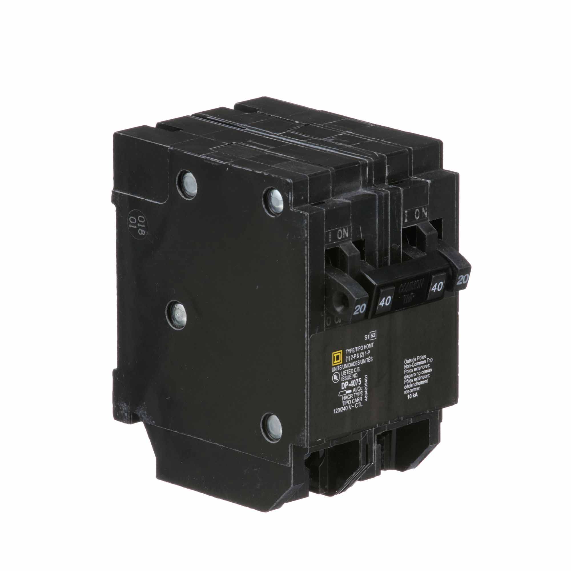 HOMT2020240 - Square D Homeline - Quad Circuit Breaker - Image 2