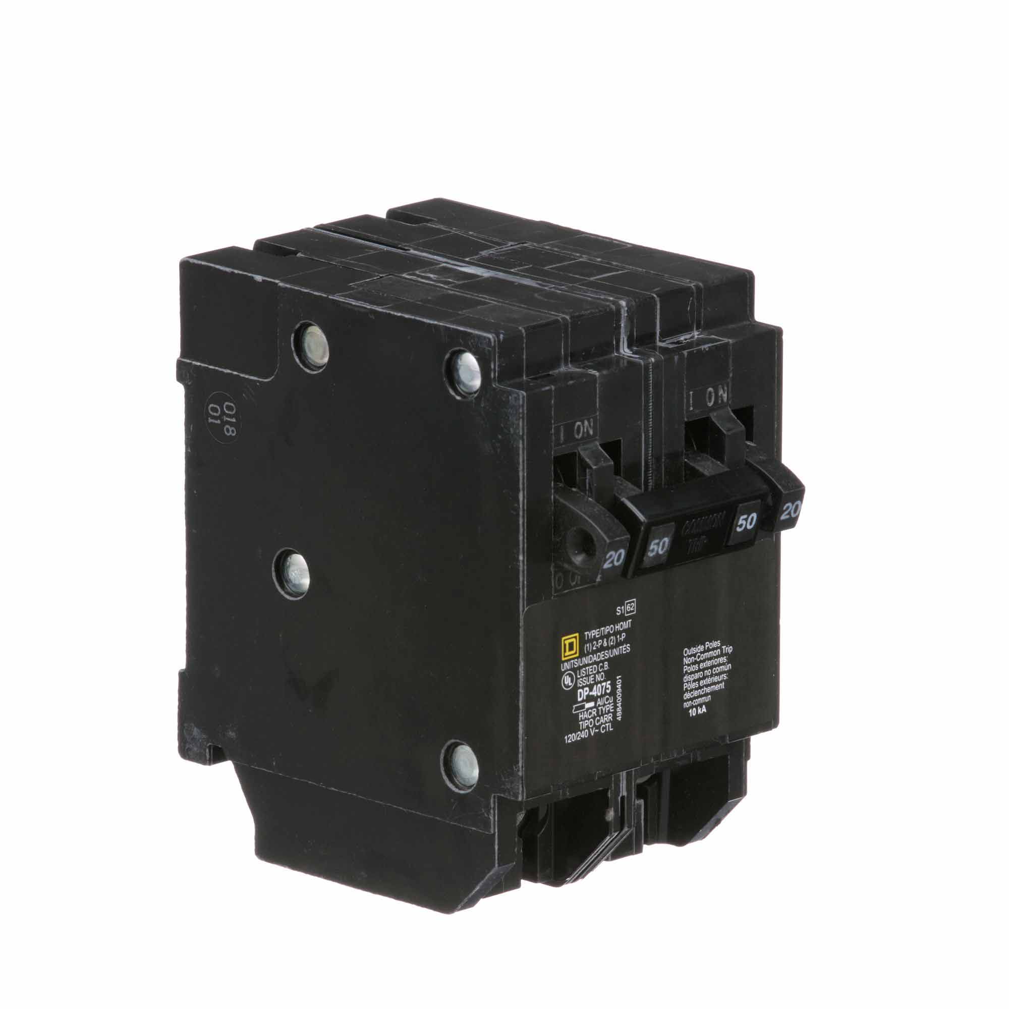HOMT2020250 - Square D Homeline - Quad Circuit Breaker - Image 2