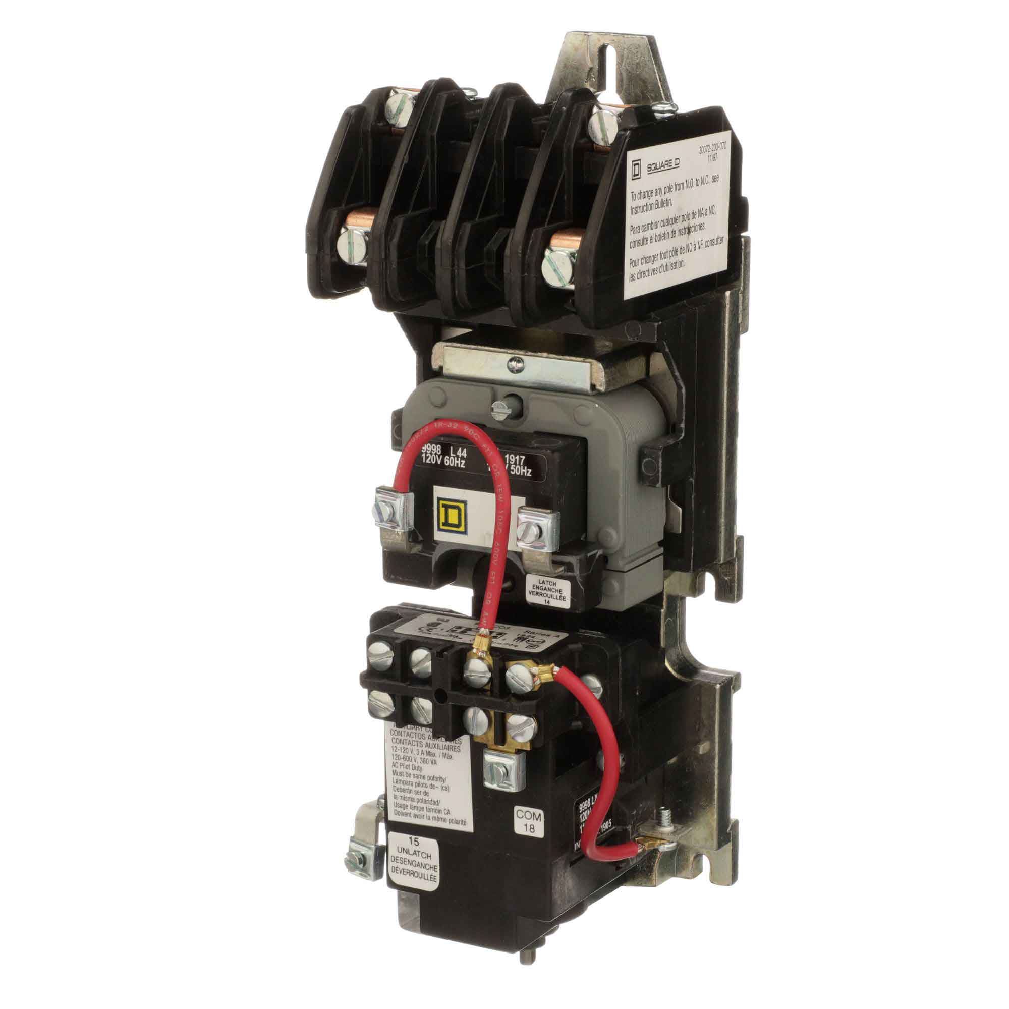 8903LXO20V02 - Square D - Magnetic Contactor - Image 3
