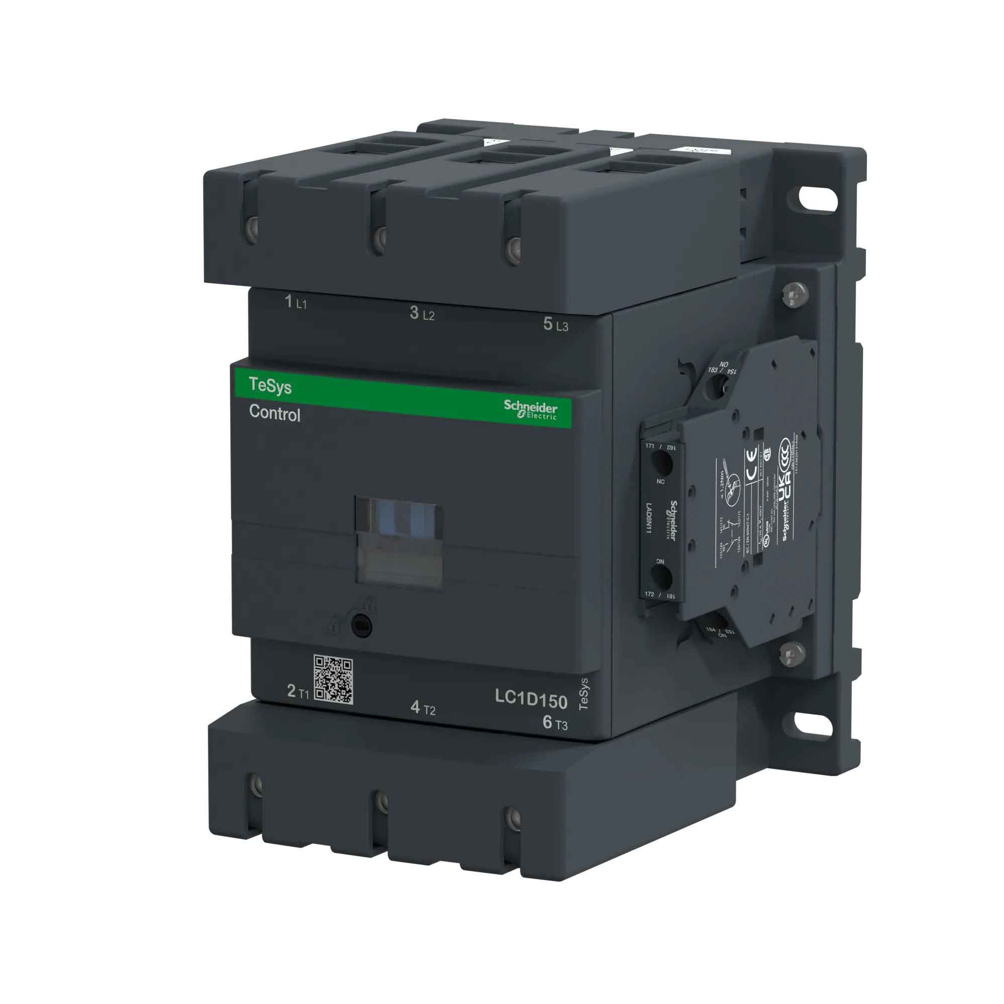 LC1D150T7 - Square D - Magnetic Contactor - Image 3