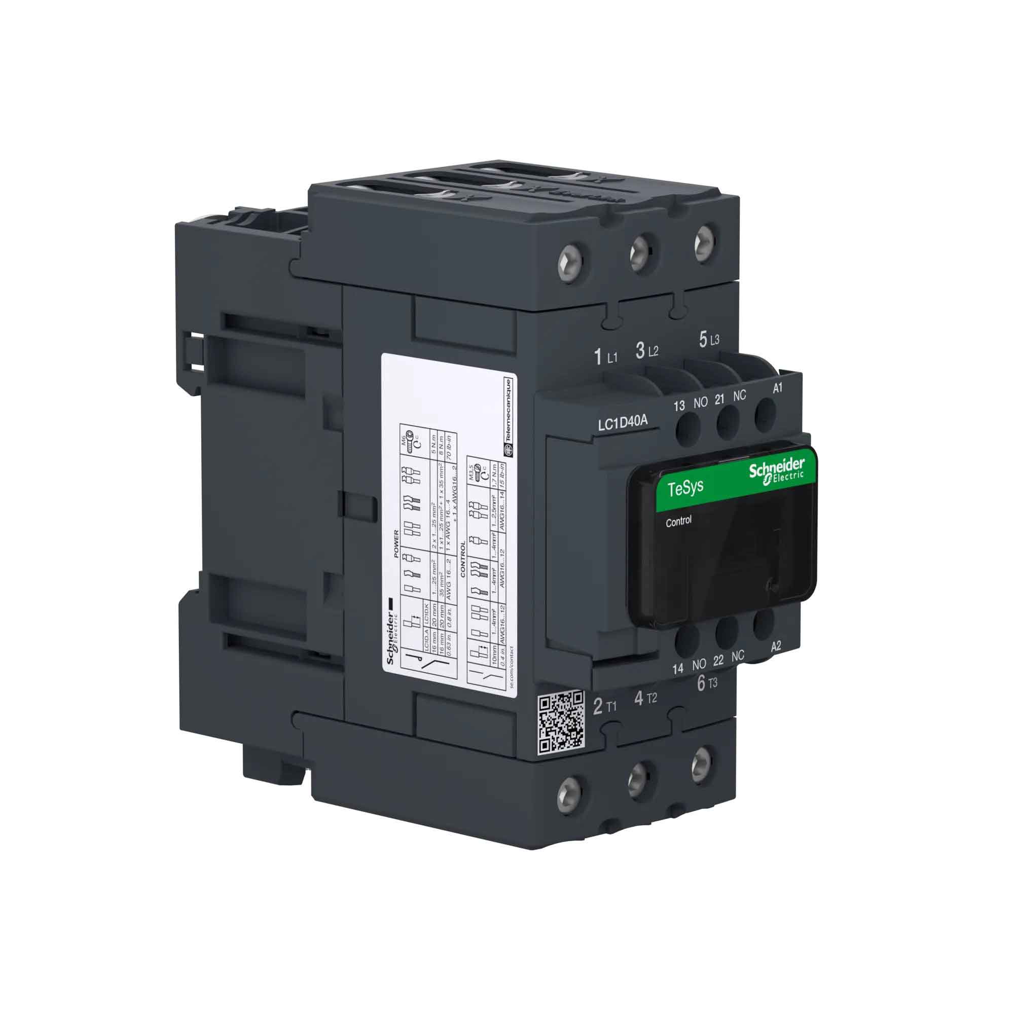 LC1D40AG7 - Square D - Magnetic Contactor - Image 2