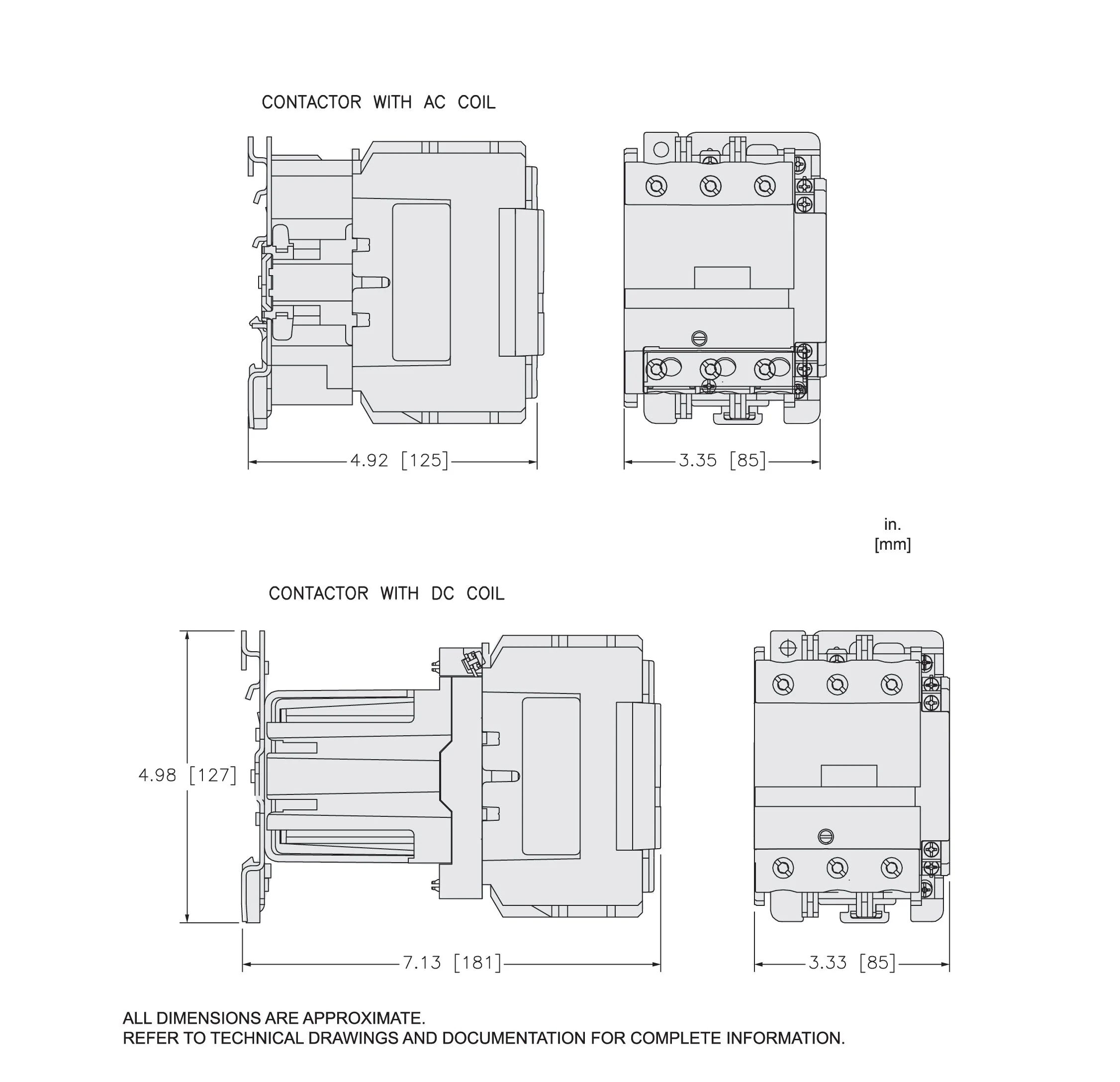 LC1D80G7 - Square D - Magnetic Contactor - Image 5