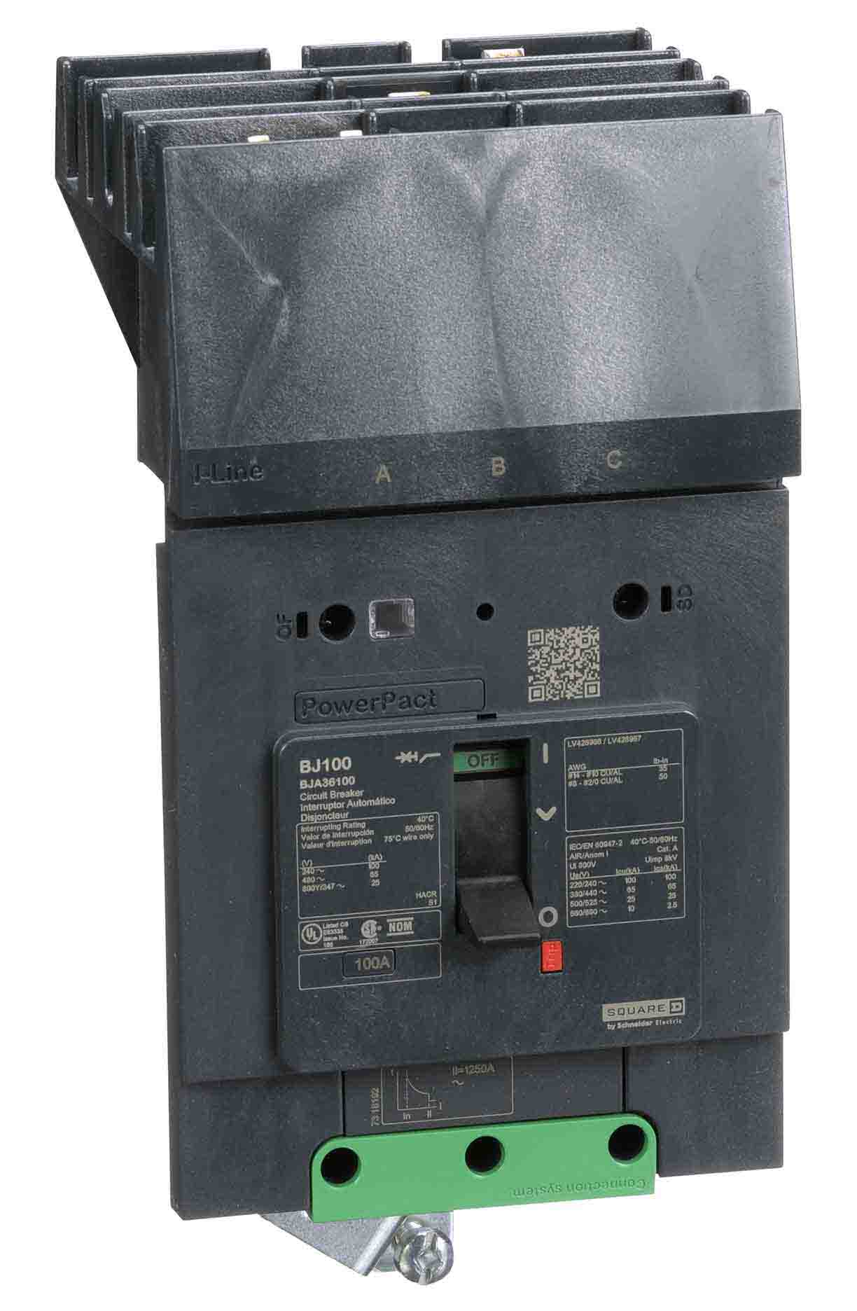 BJA36100 - Square D - Molded Case Circuit Breaker - Image 2