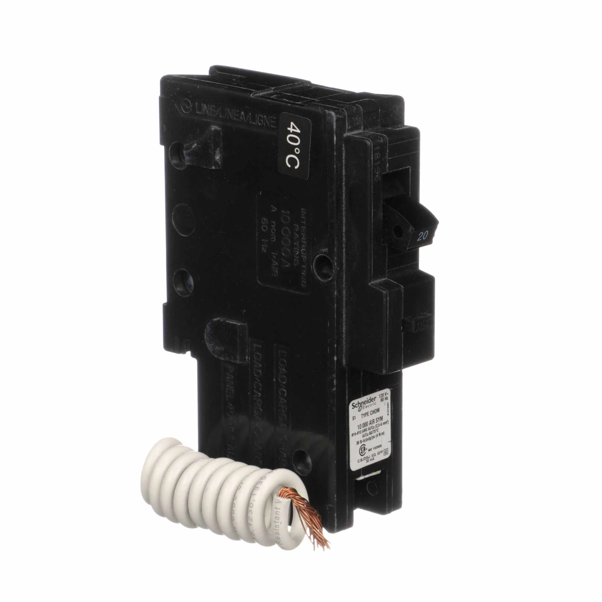 CHOM120EPD - Square D
- Molded Case Circuit Breaker - Image 2