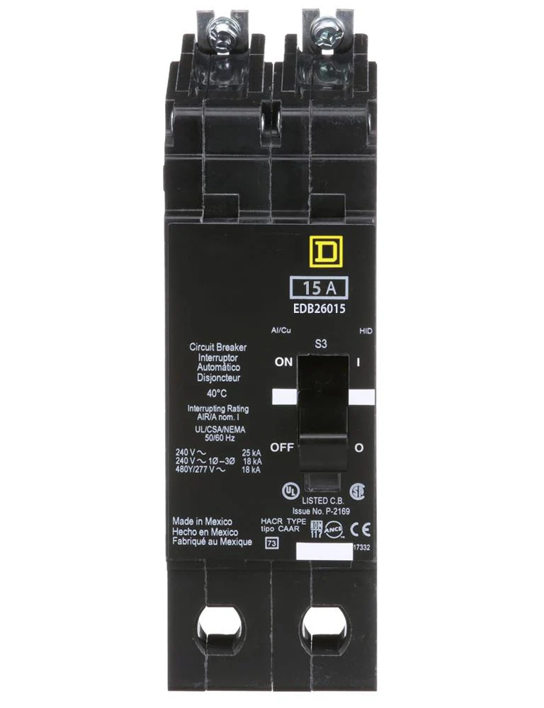 EDB26015 - Square D - Molded Case Circuit Breaker