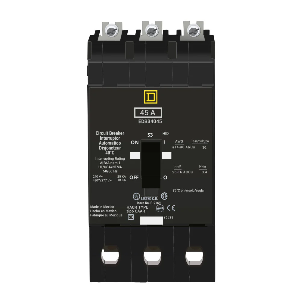 EDB34045 - Square D - Molded Case Circuit Breaker