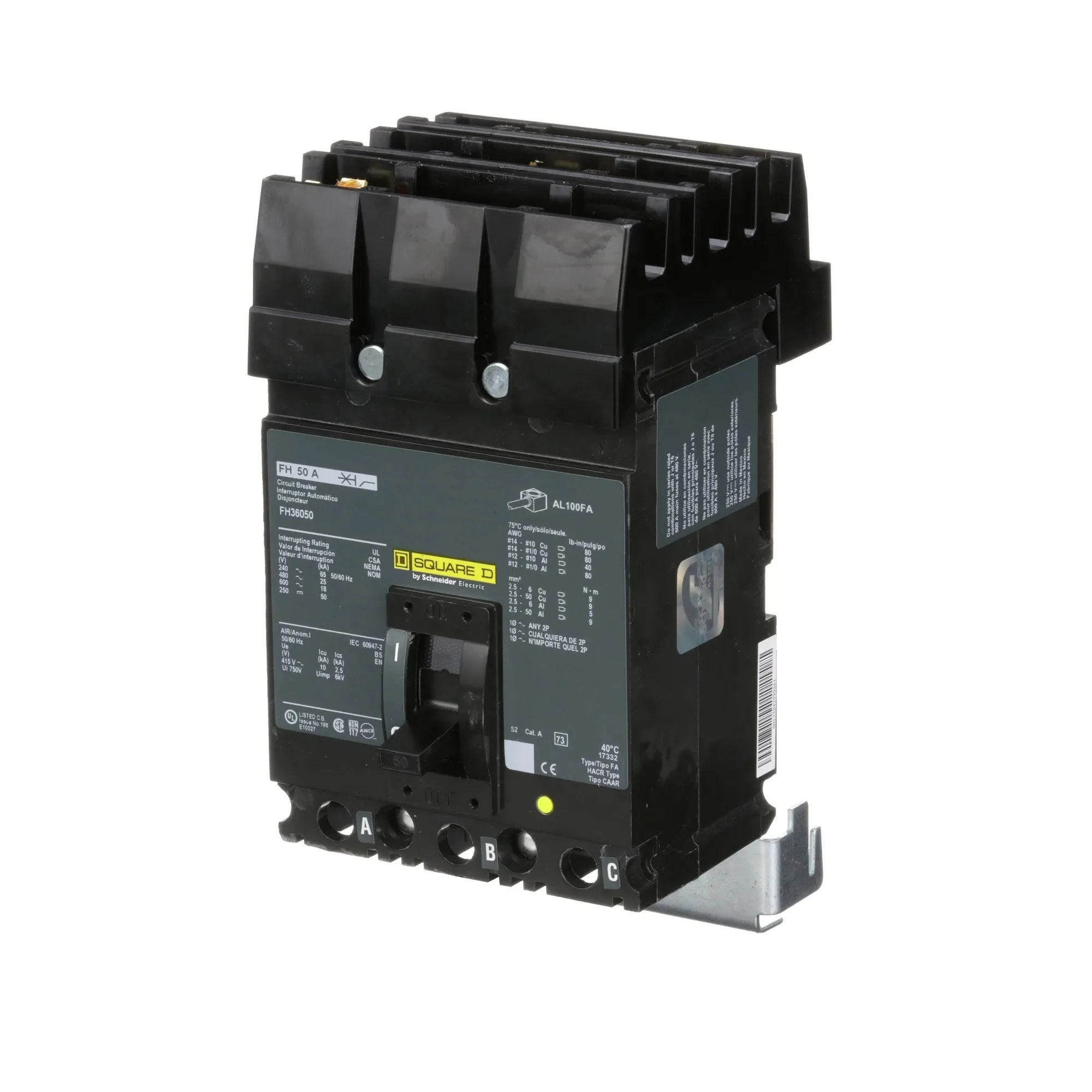 FH36050 - Square D - Molded Case Circuit Breaker - Image 3