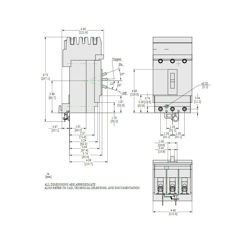 HGA36060 - Square D - Molded Case Circuit Breaker - Image 5