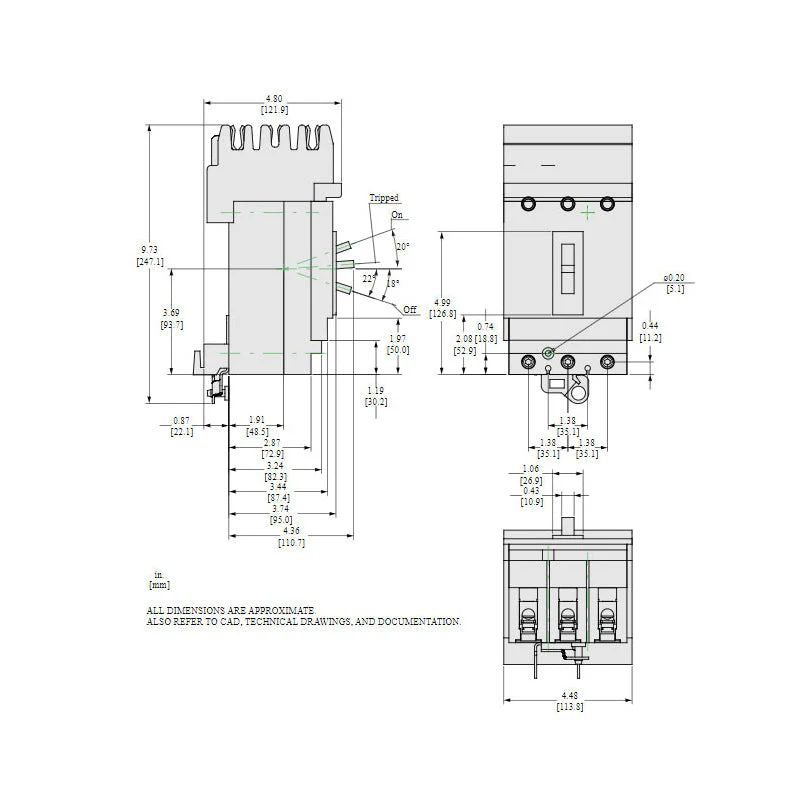 HGA36080 - Square D - Molded Case Circuit Breaker - Image 5