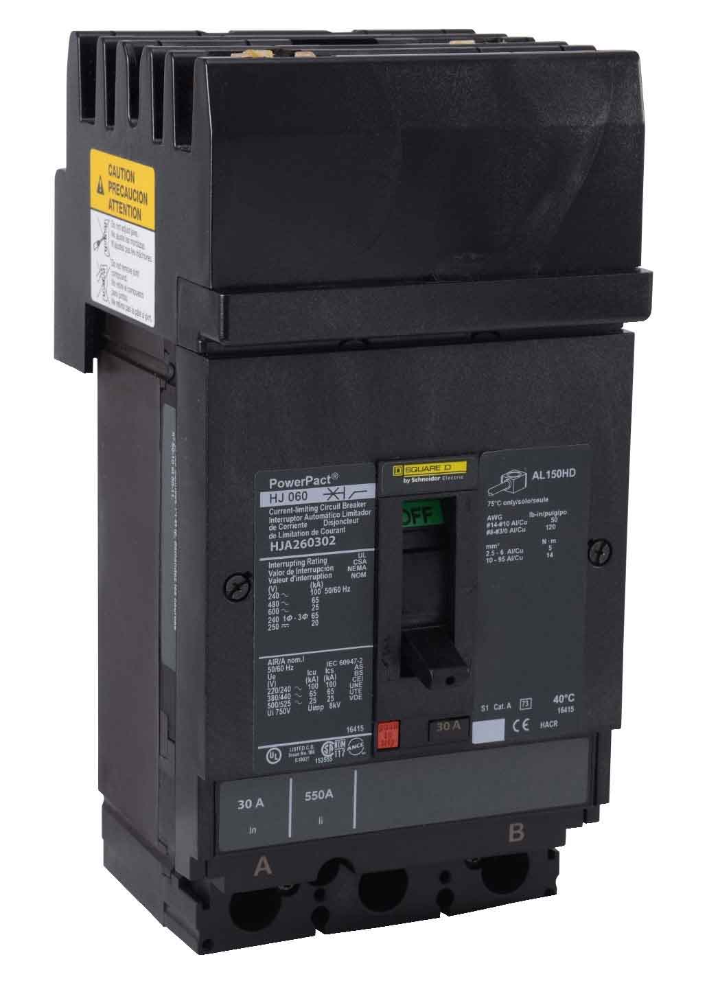 HJA260302 - Square D - Molded Case Circuit Breaker