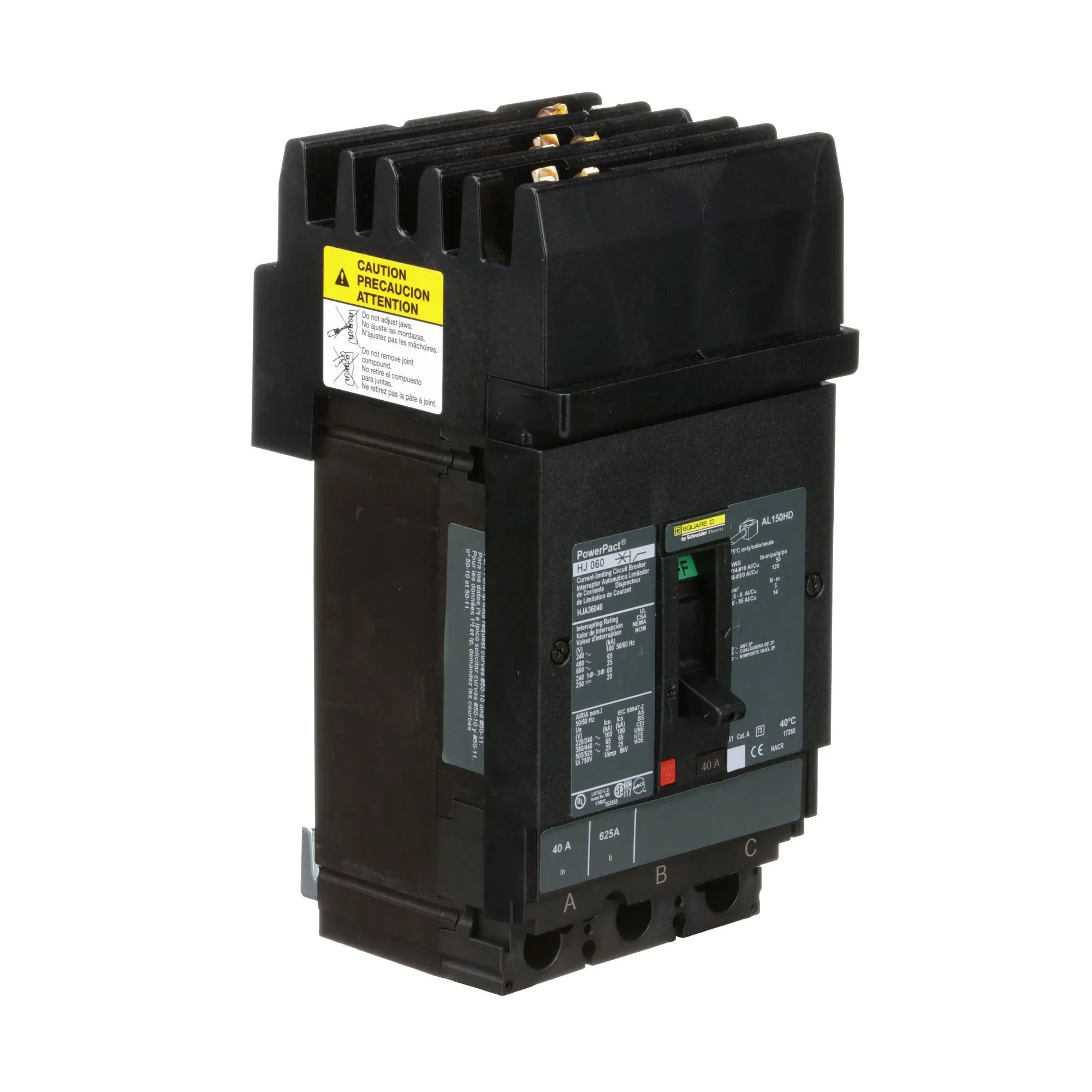 HJA36040 - Square D - Molded Case Circuit Breaker - Image 2