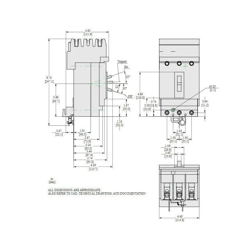 HJA36045 - Square D - Molded Case Circuit Breaker - Image 5