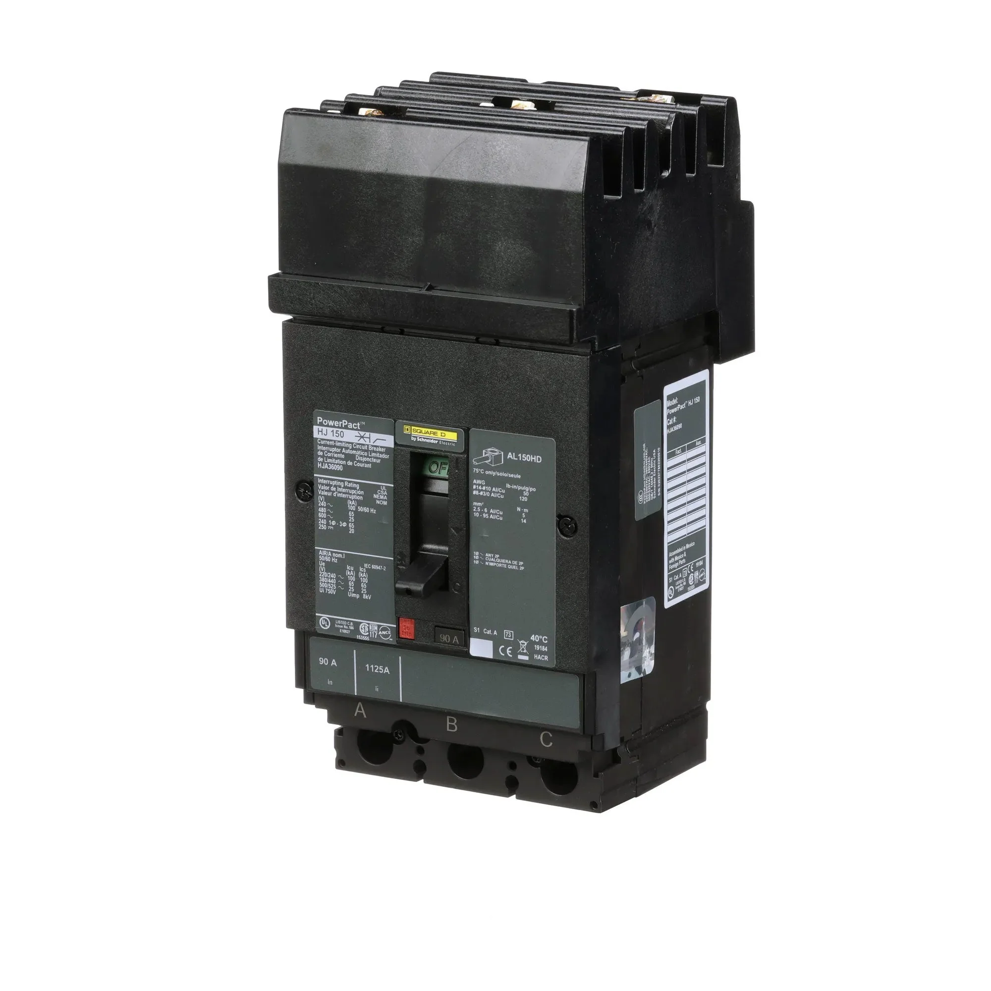 HJA36090 - Square D - Molded Case Circuit Breaker - Image 3