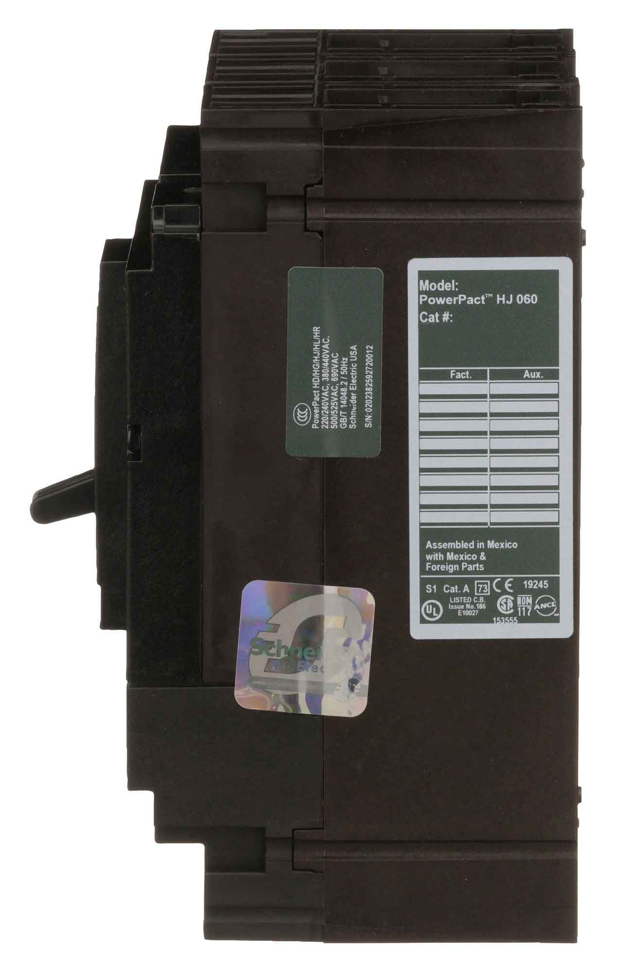 HJL36080 - Square D - Molded Case Circuit Breaker - Image 3
