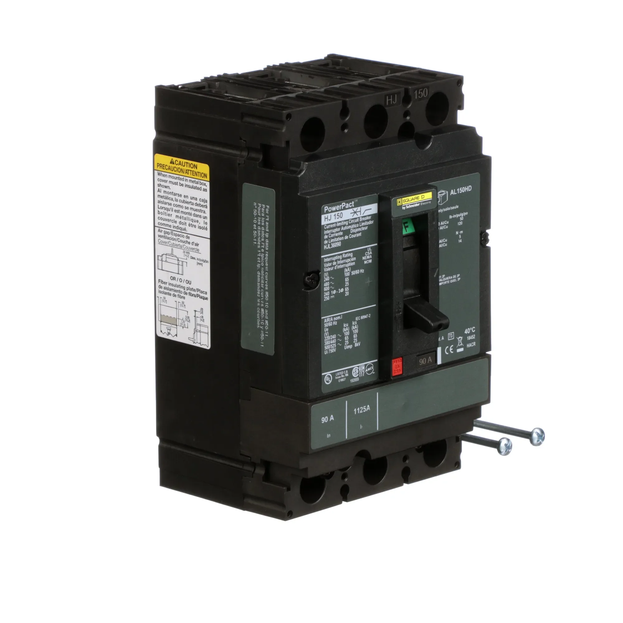 HJL36090 - Square D - Molded Case Circuit Breaker - Image 2