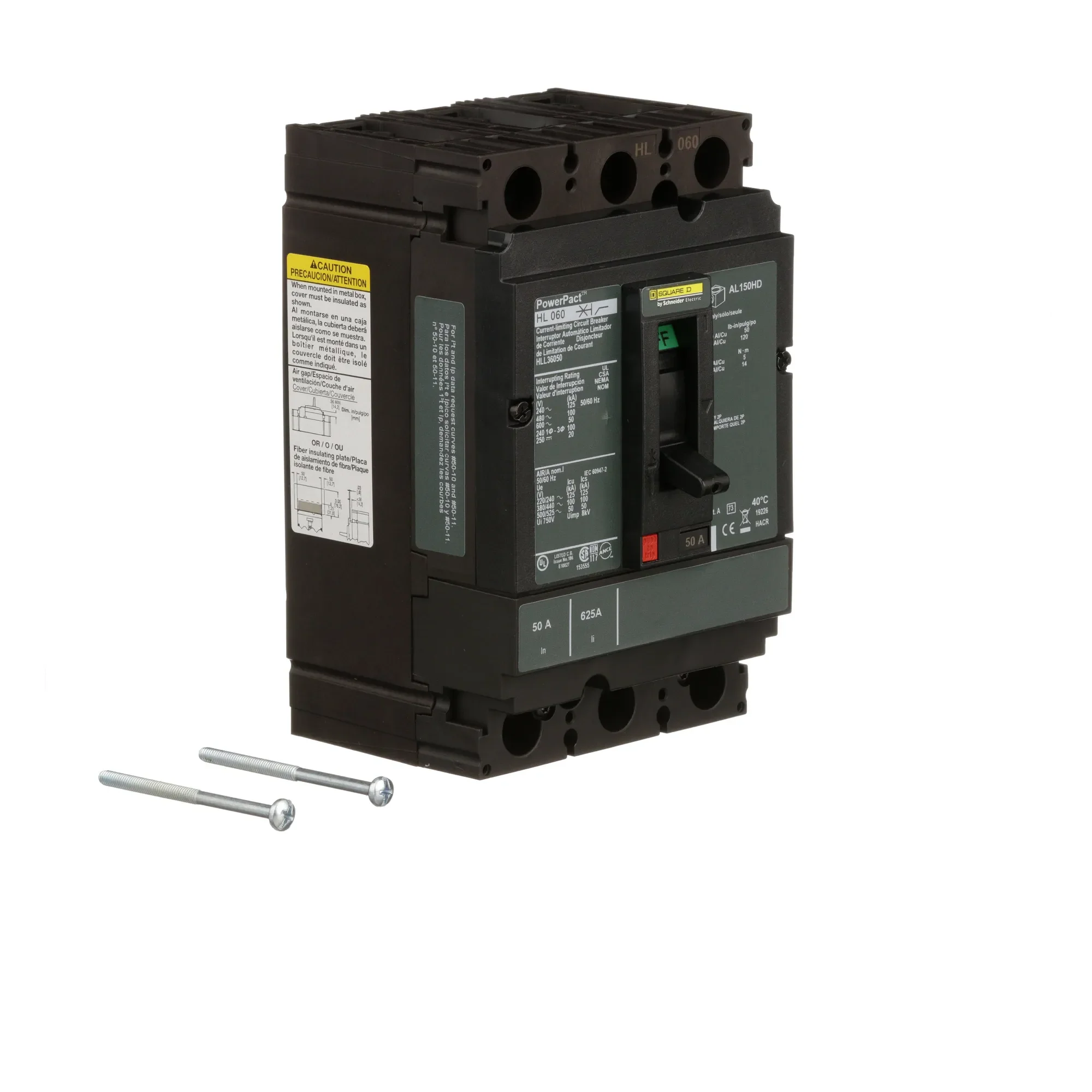 HLL36050 - Square D - Molded Case Circuit Breaker - Image 2