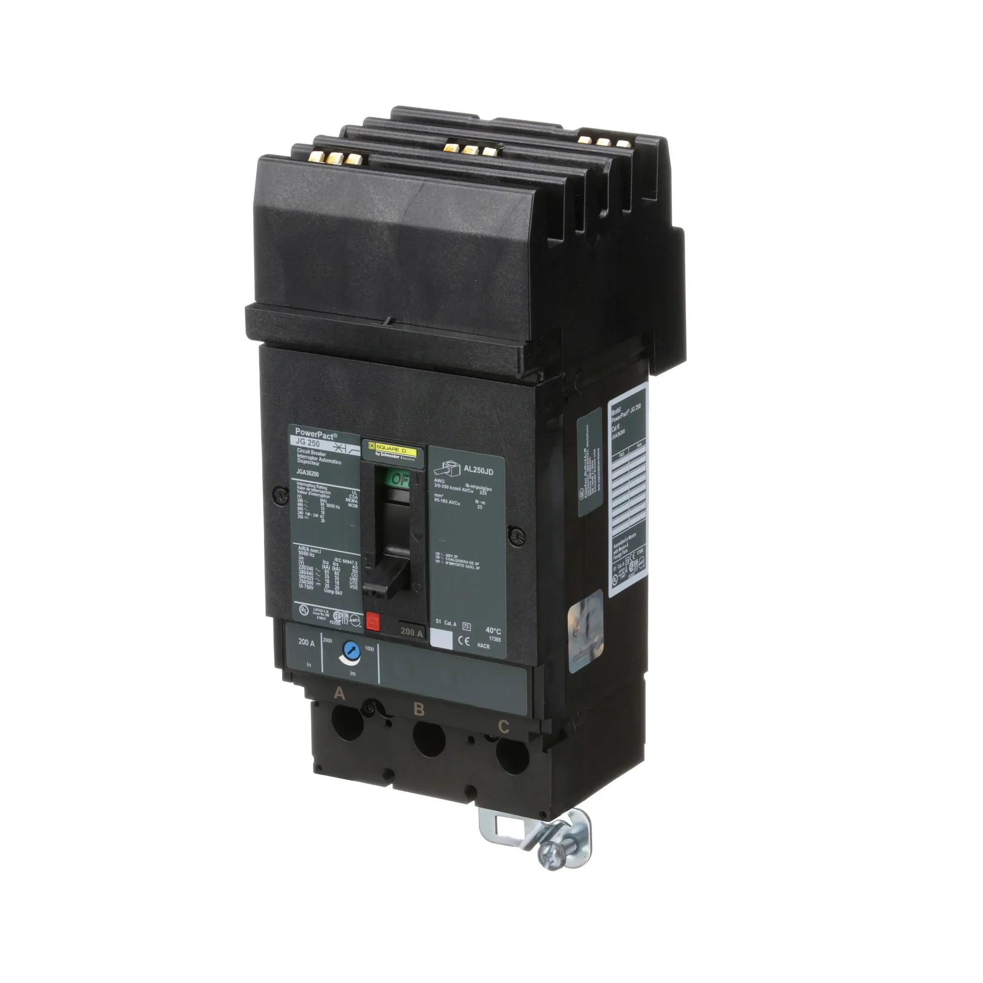 JGA36200 - Square D - Molded Case Circuit Breaker - Image 3