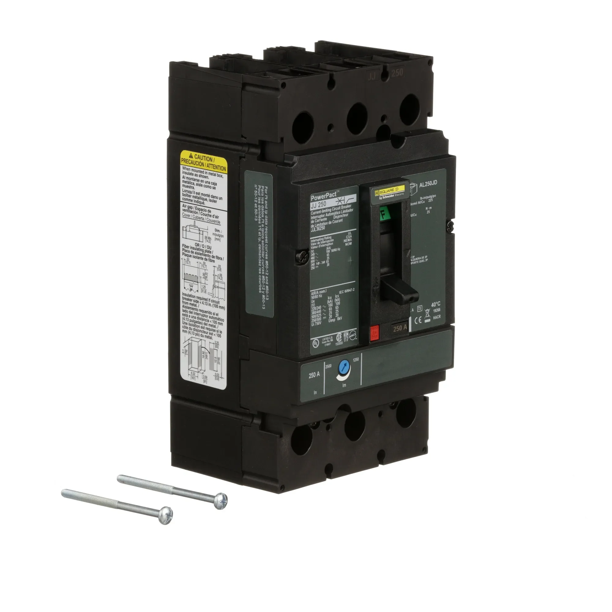 JJL36250 - Square D - Molded Case Circuit Breaker - Image 2
