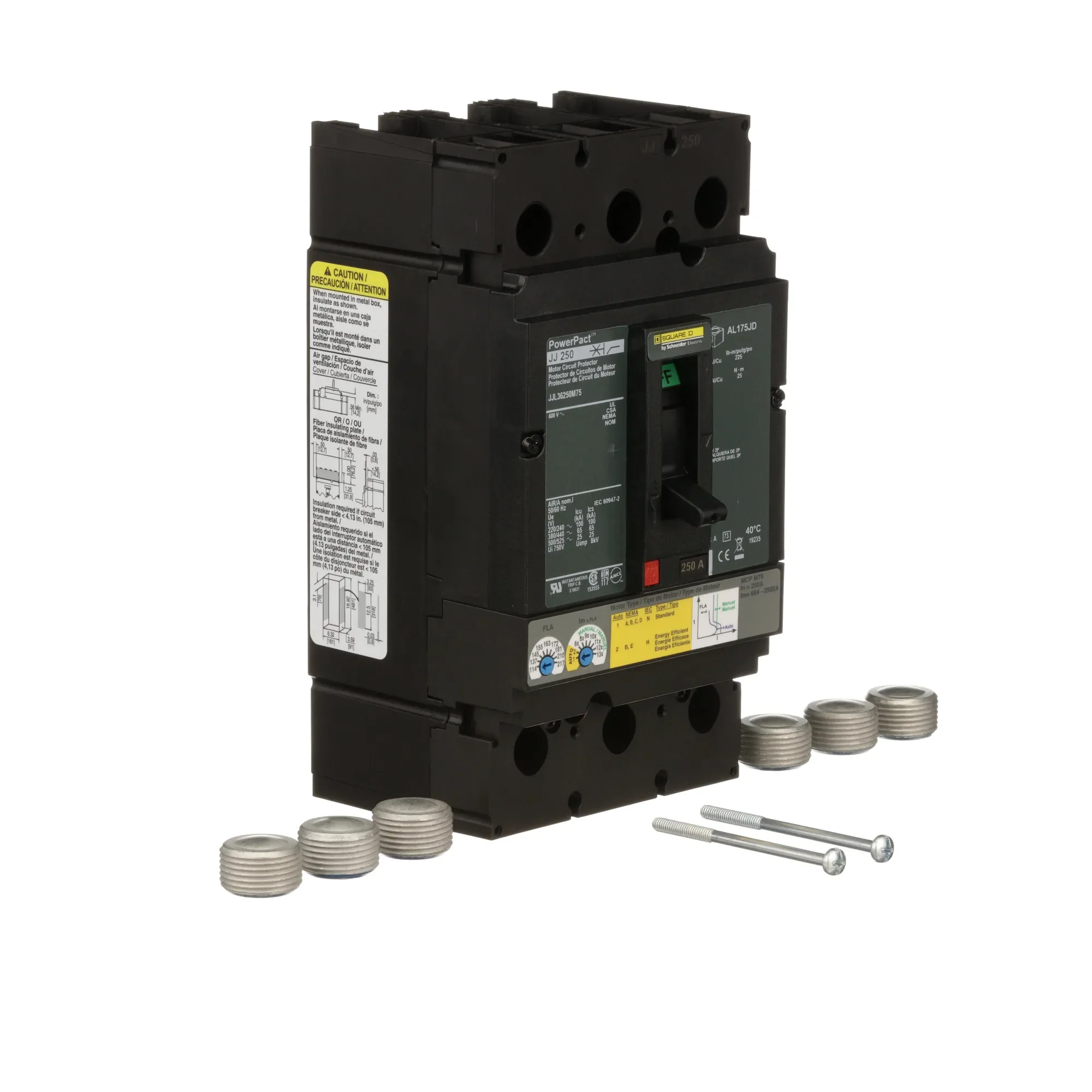 JJL36250M75 - Square D - Molded Case Circuit Breaker - Image 2