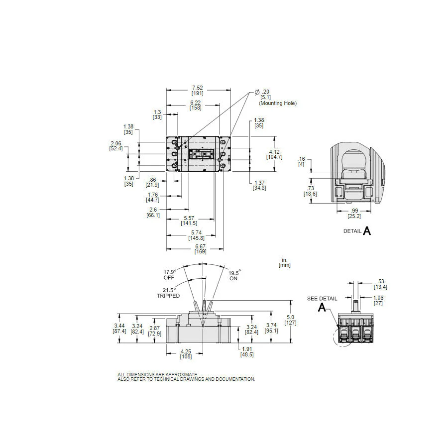 JJL36250M75 - Square D - Molded Case Circuit Breaker - Image 4