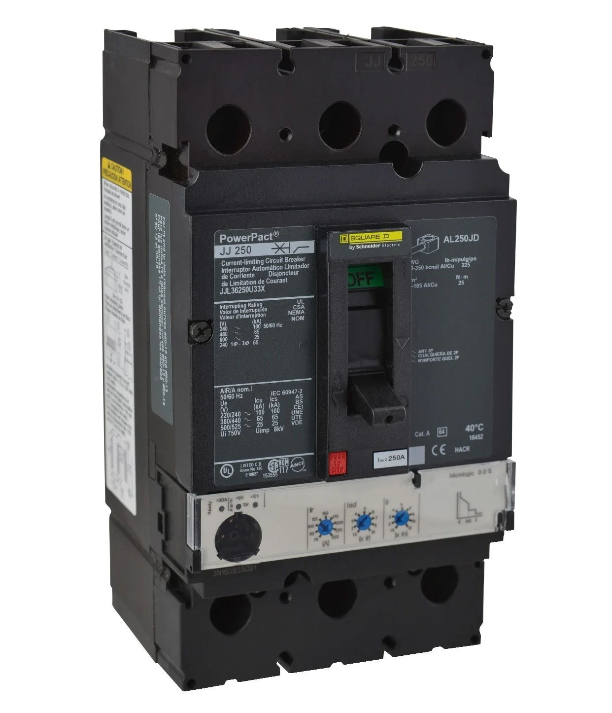 JJL36250U33X - Square D - Molded Case Circuit Breaker
