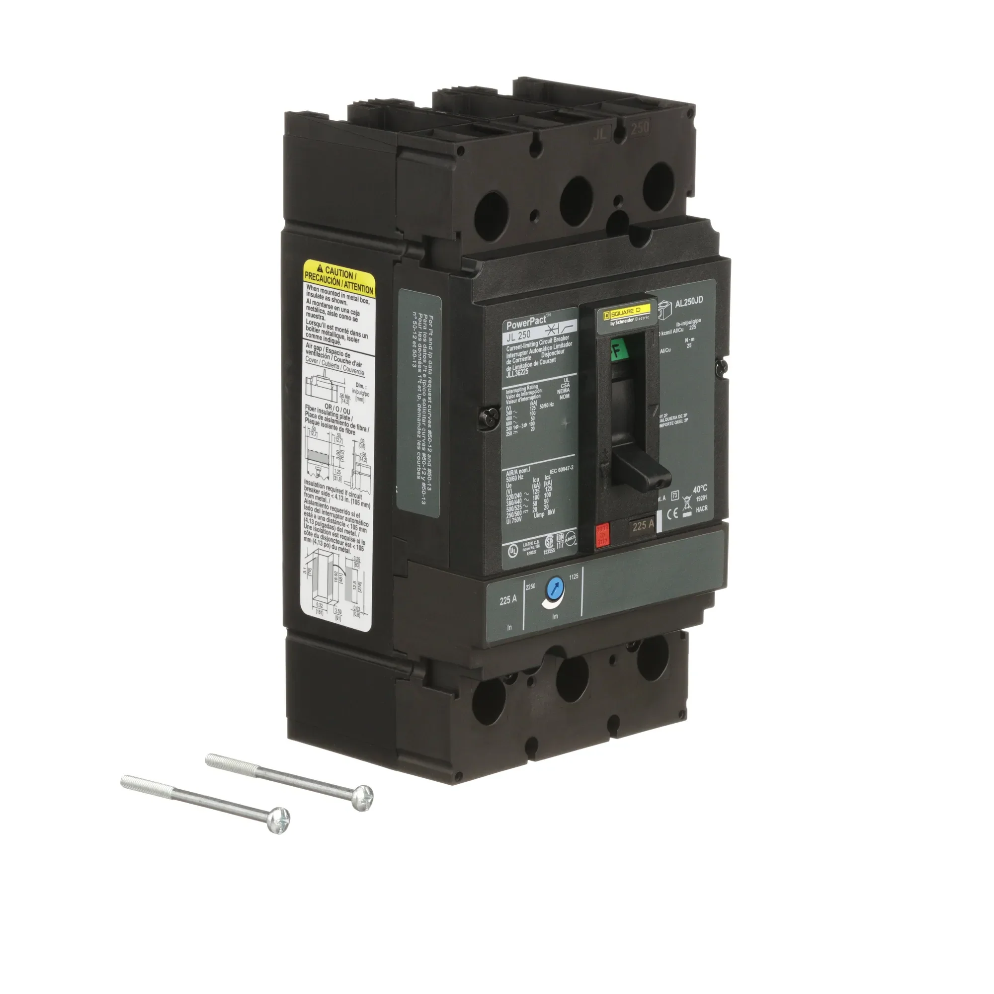 JLL36225 - Square D - Molded Case Circuit Breaker - Image 2