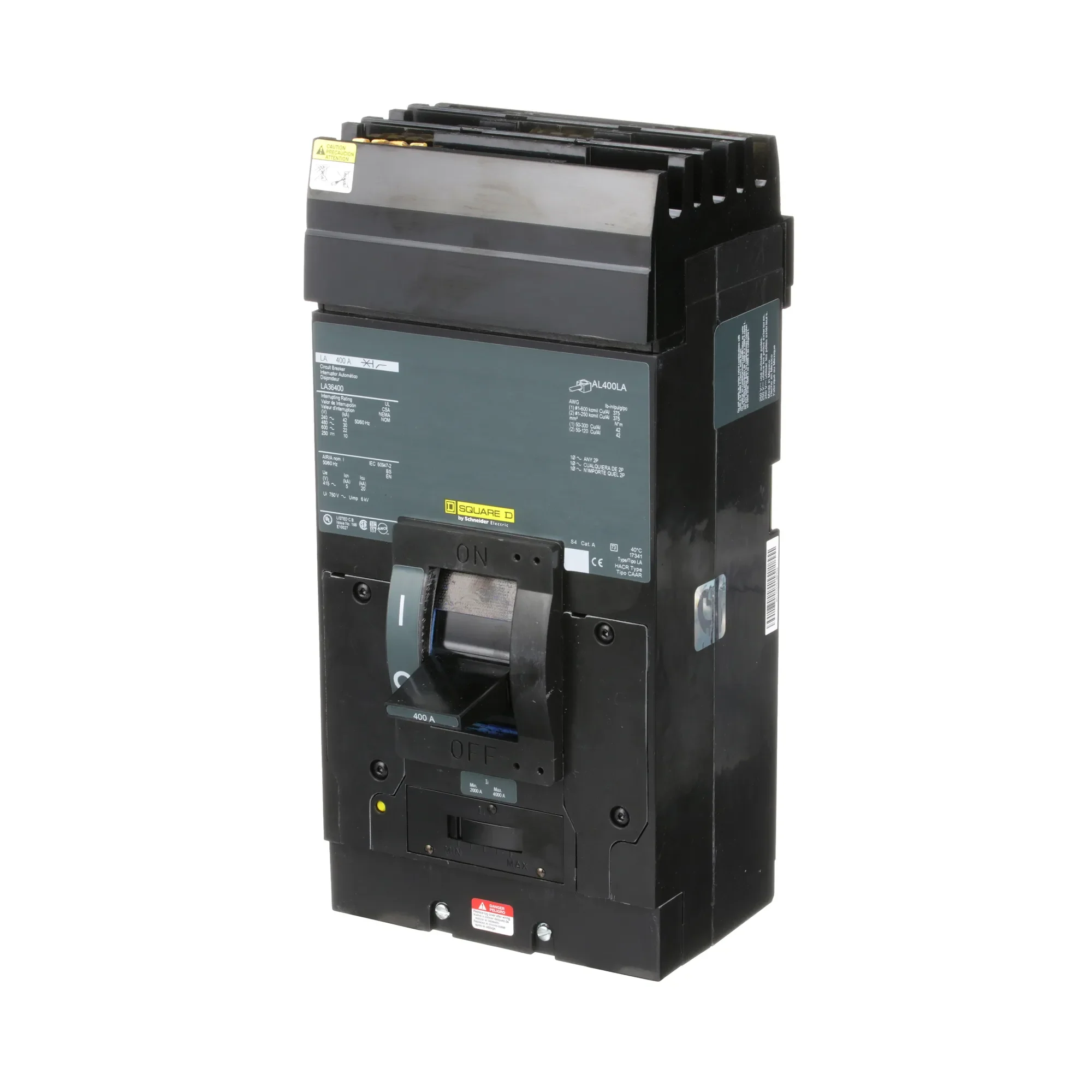 LA36400 - Square D - Molded Case Circuit Breaker - Image 3