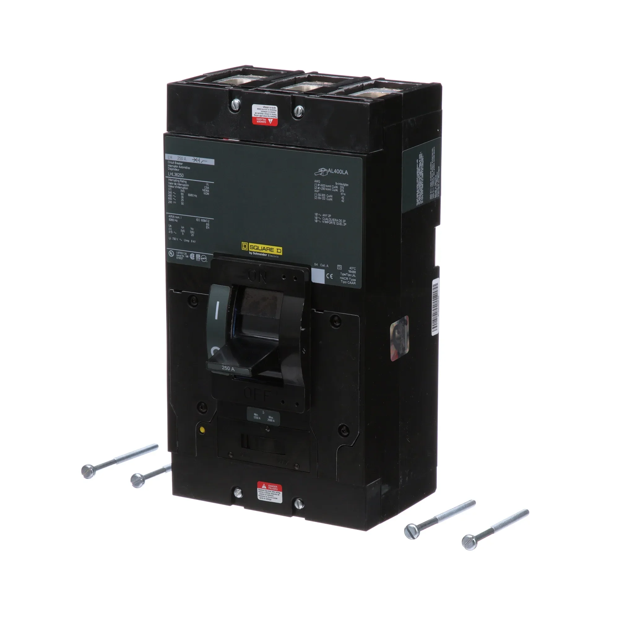 LHL36250 - Square D - Molded Case Circuit Breaker - Image 3