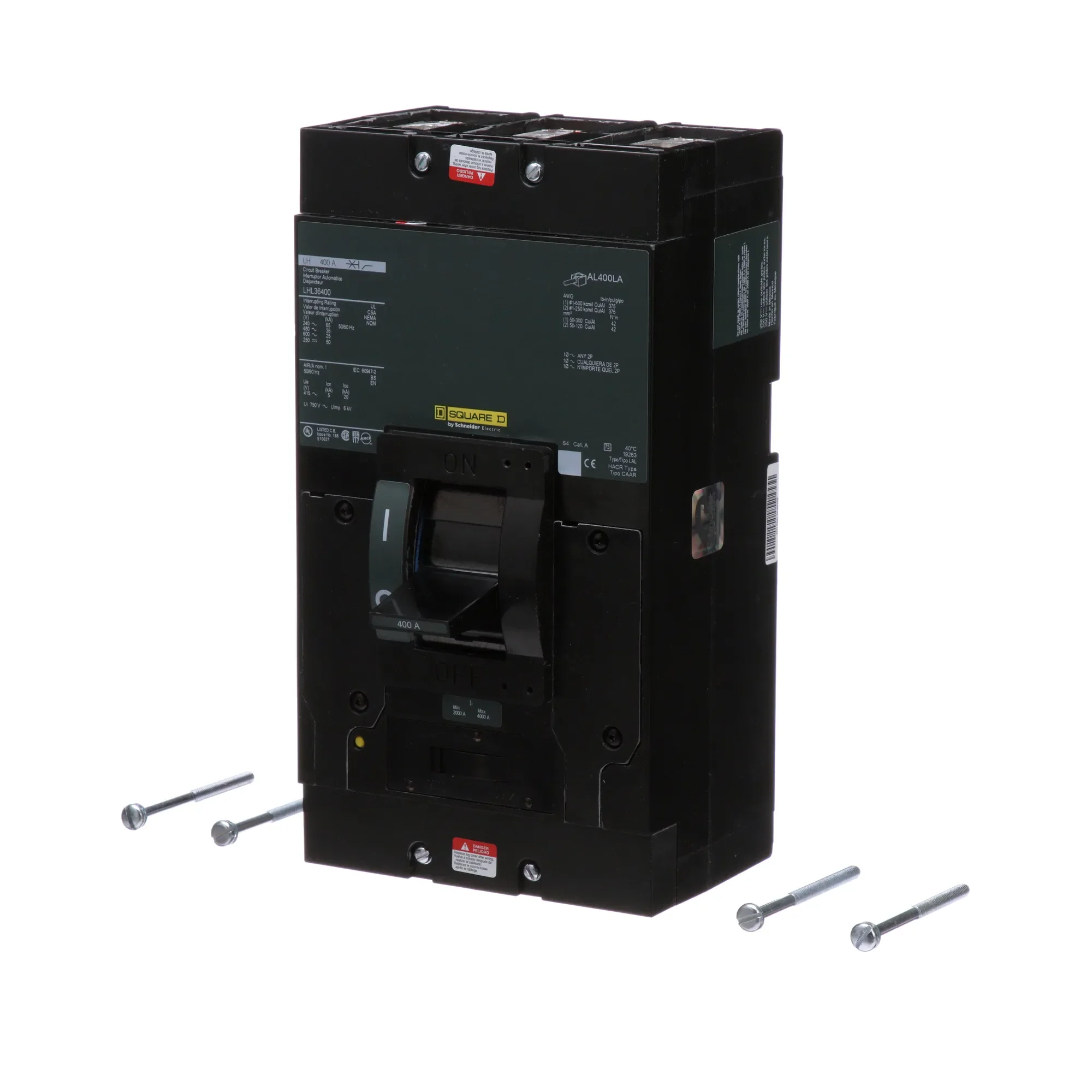 LHL36400 - Square D - Molded Case Circuit Breaker - Image 3