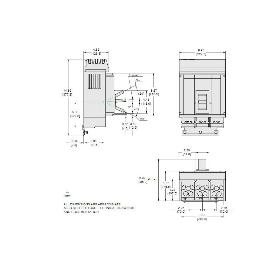 PKA36040U31A - Square D - Molded Case Circuit Breaker - Image 2