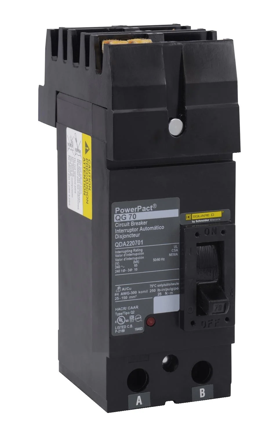 QDA220701 - Square D - Molded Case Circuit Breaker