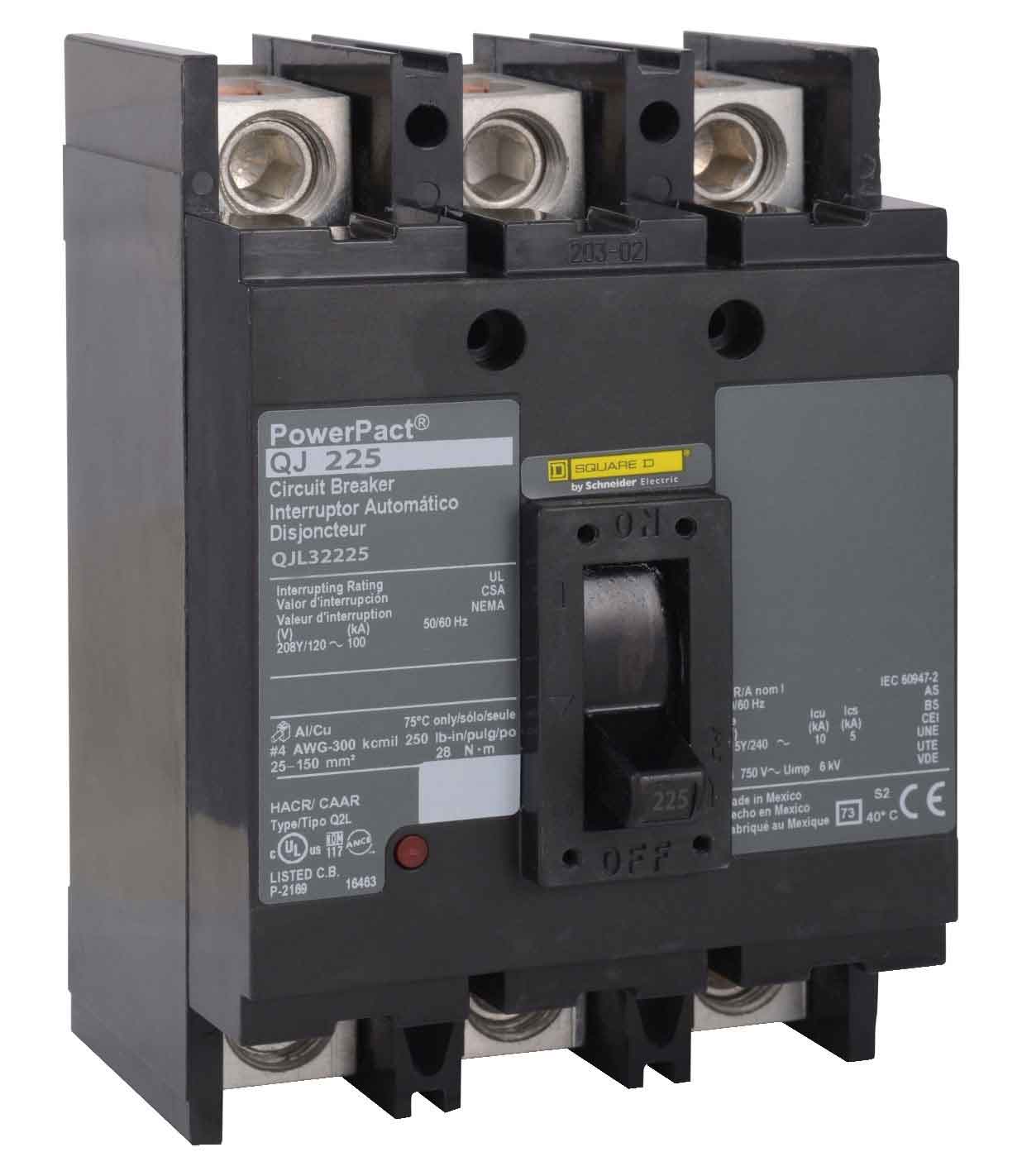 QJL32225 - Square D - Molded Case Circuit Breaker